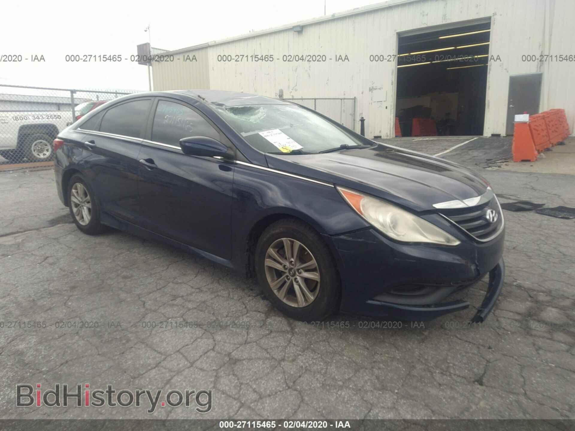 Photo 5NPEB4AC1EH832991 - HYUNDAI SONATA 2014