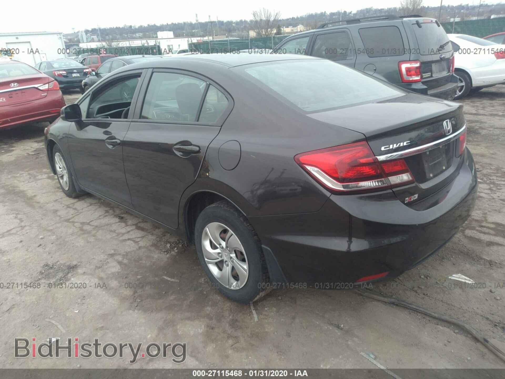 2013 HONDA CIVIC - VIN: 19XFB2F51DE047537 - Фото 3