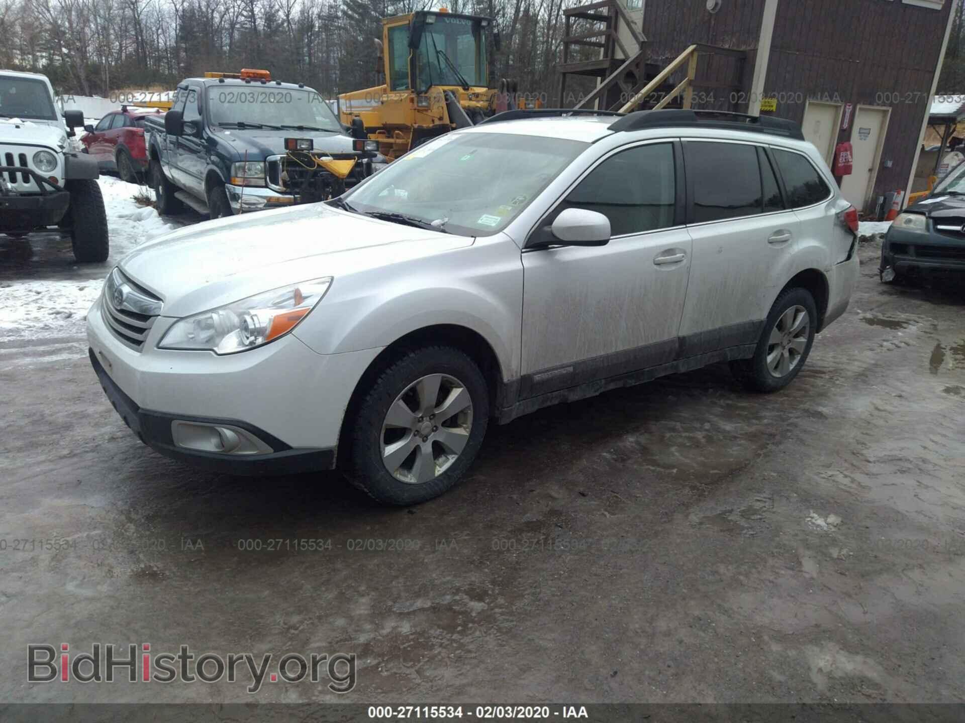 2010 SUBARU OUTBACK - VIN: 4S4BRBCC2A3337149 - Фото 2