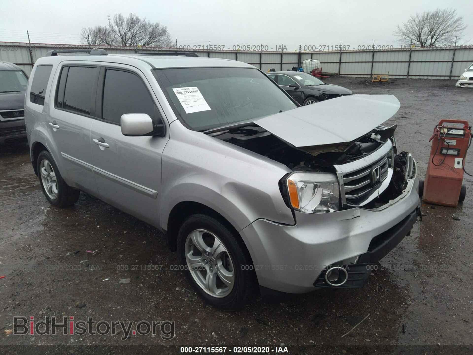 Фотография 5FNYF4H68EB013685 - HONDA PILOT 2014