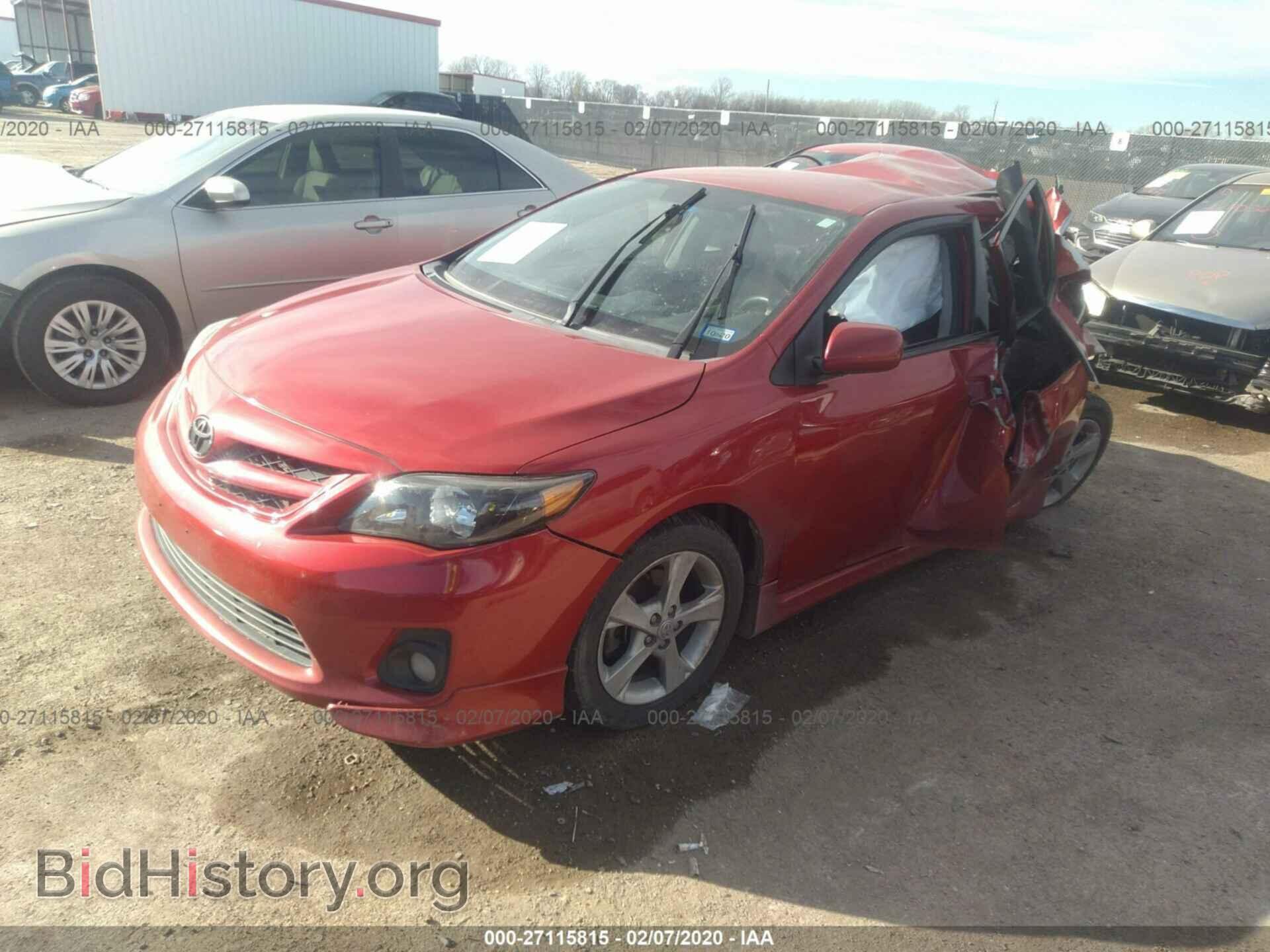 2012 TOYOTA COROLLA - VIN: 2T1BU4EE0CC866686 - Фото 2
