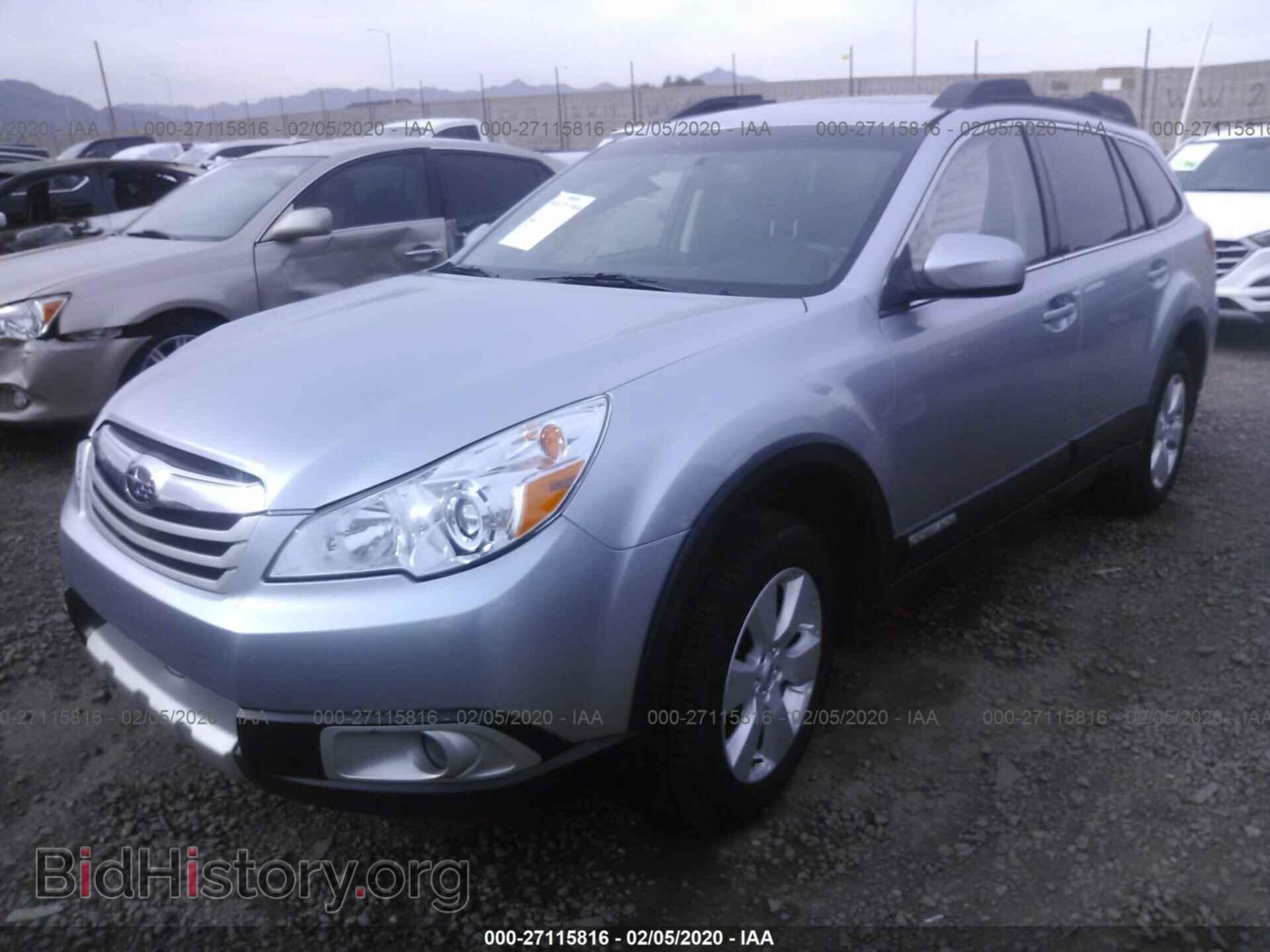 2012 SUBARU OUTBACK - VIN: 4S4BRCKC3C3249401 - Фото 2