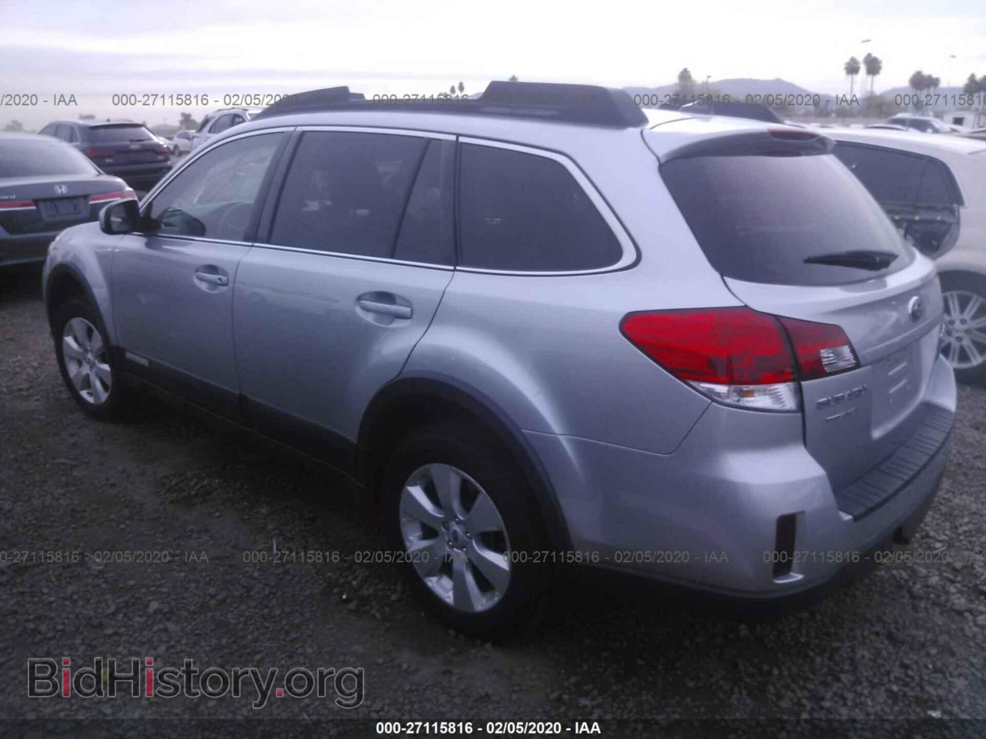 2012 SUBARU OUTBACK - VIN: 4S4BRCKC3C3249401 - Фото 3