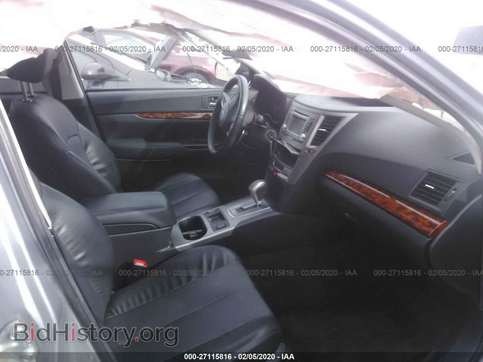 2012 SUBARU OUTBACK - VIN: 4S4BRCKC3C3249401 - Фото 5