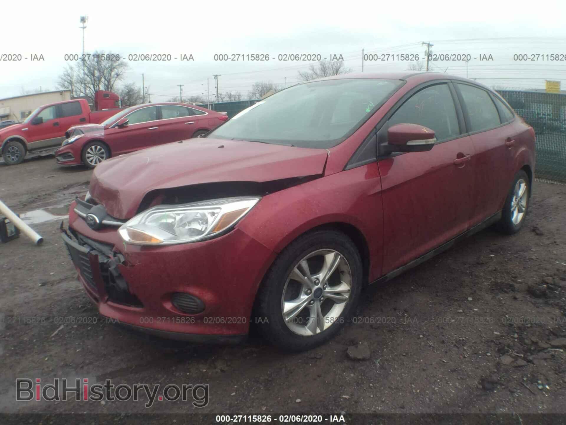 2014 FORD FOCUS - VIN: 1FADP3F2XEL257542 - Фото 2
