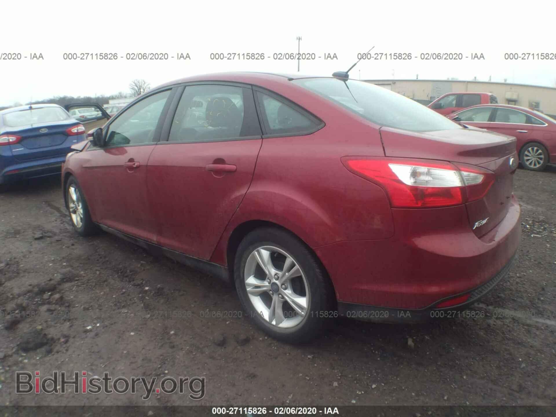 2014 FORD FOCUS - VIN: 1FADP3F2XEL257542 - Фото 3