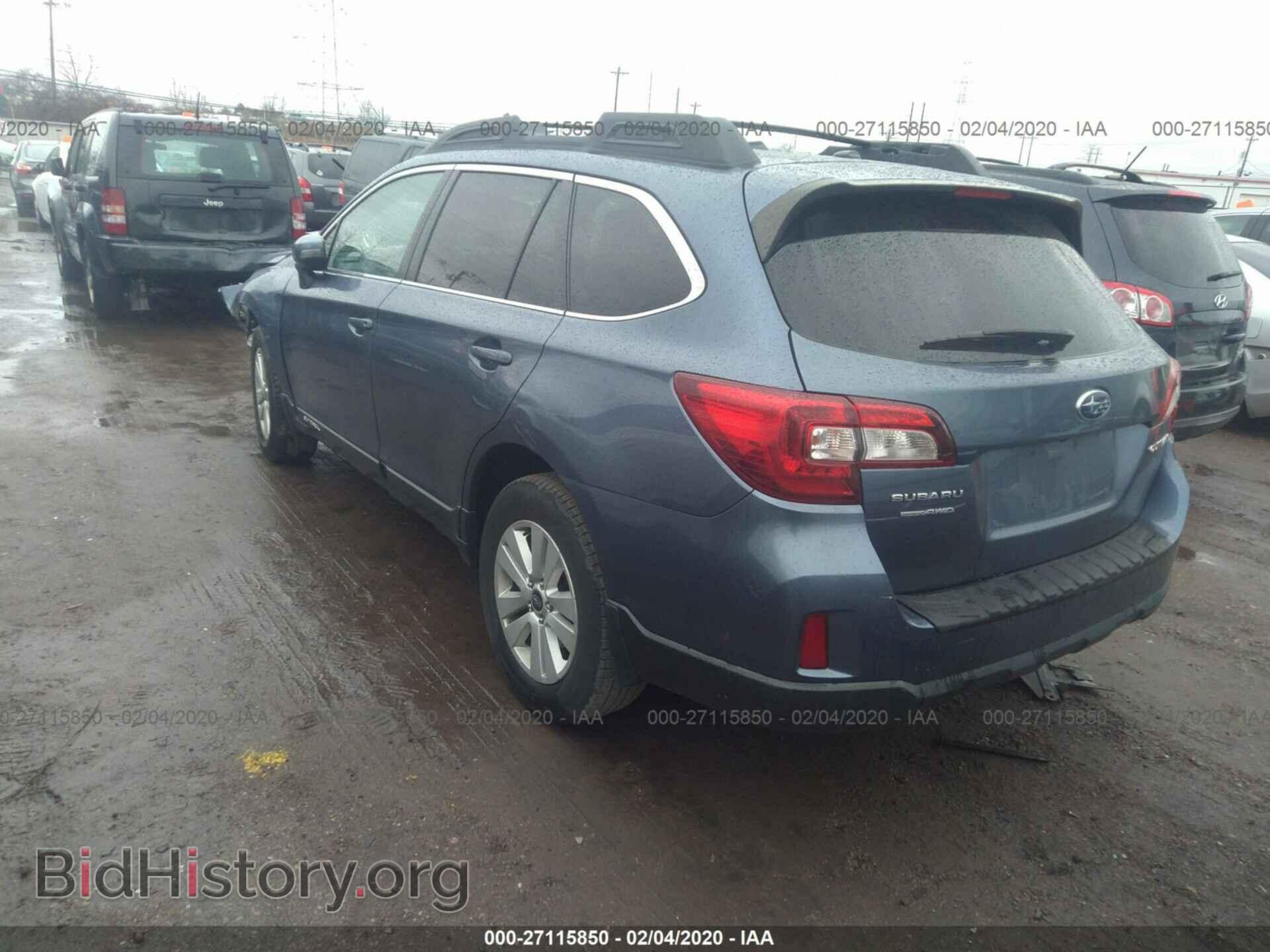 2015 SUBARU OUTBACK - VIN: 4S4BSBFC2F3269460 - Фото 3