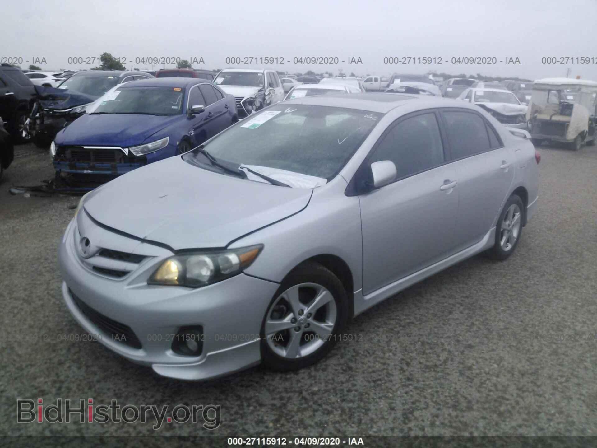 2011 TOYOTA COROLLA - VIN: 2T1BU4EE4BC545006 - Фото 2