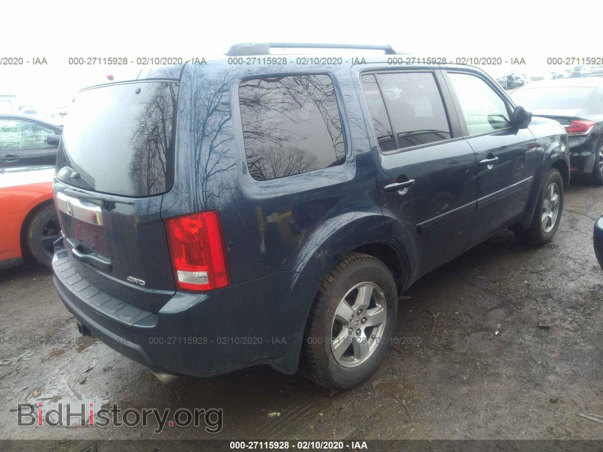 2009 HONDA PILOT - VIN: 5FNYF48699B012924 - Фото 4