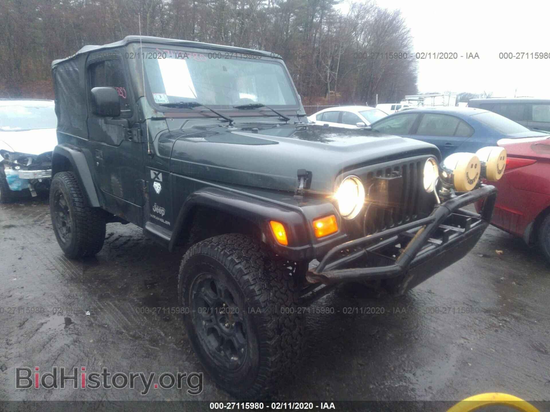Photo 1J4FA39S53P348847 - JEEP WRANGLER 2003