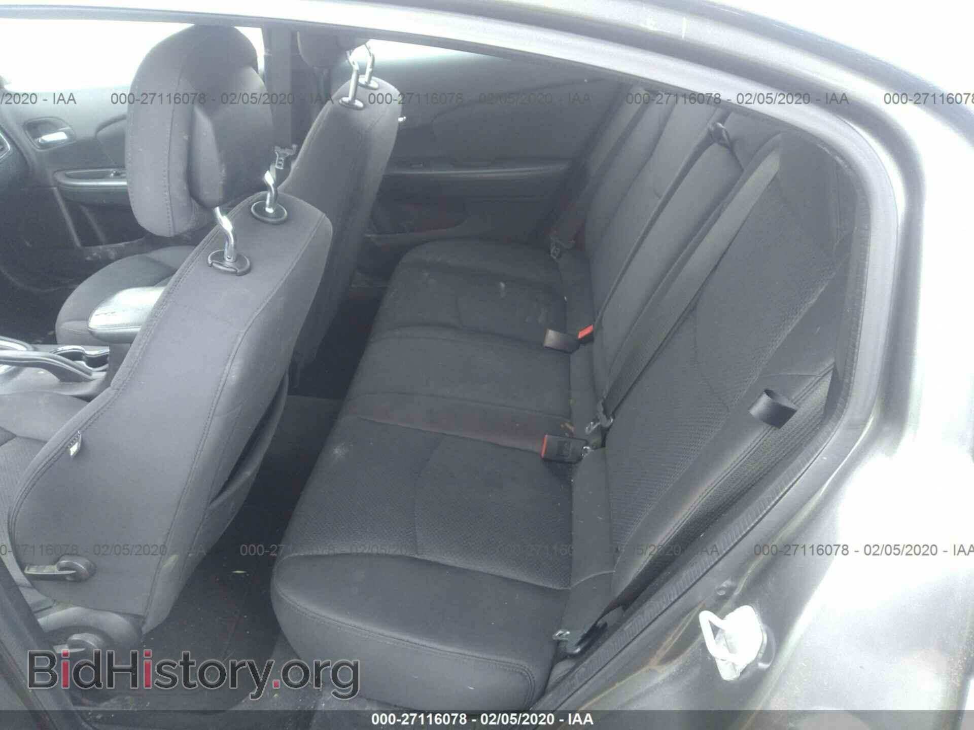 2013 CHRYSLER 200 - VIN: 1C3CCBABXDN669728 - Фото 8