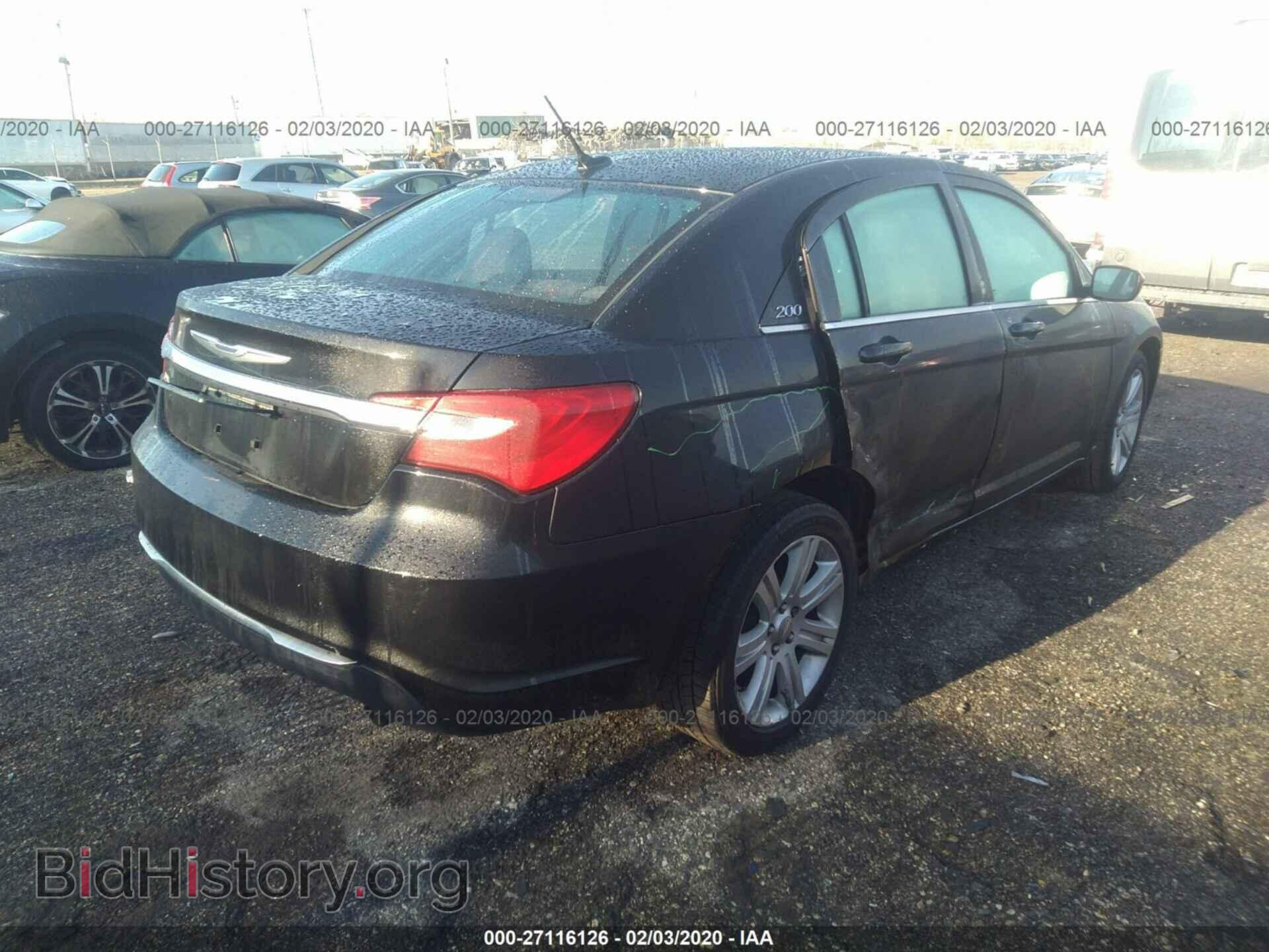 2013 CHRYSLER 200 - VIN: 1C3CCBAB9DN763826 - Photo 4
