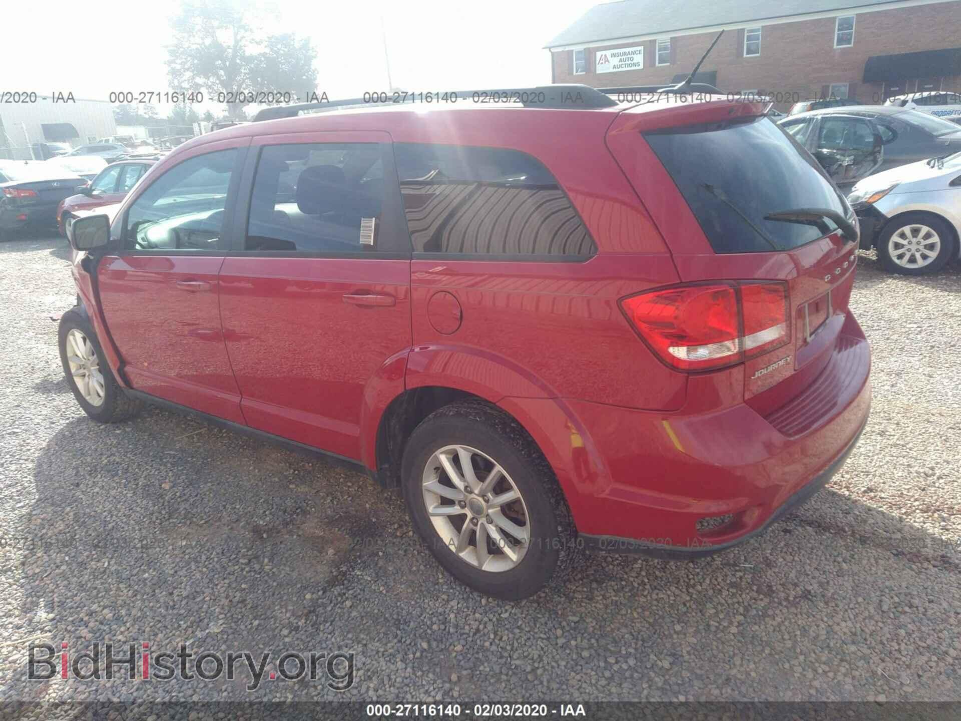 2013 DODGE JOURNEY - VIN: 3C4PDCBB1DT503743 - Фото 3