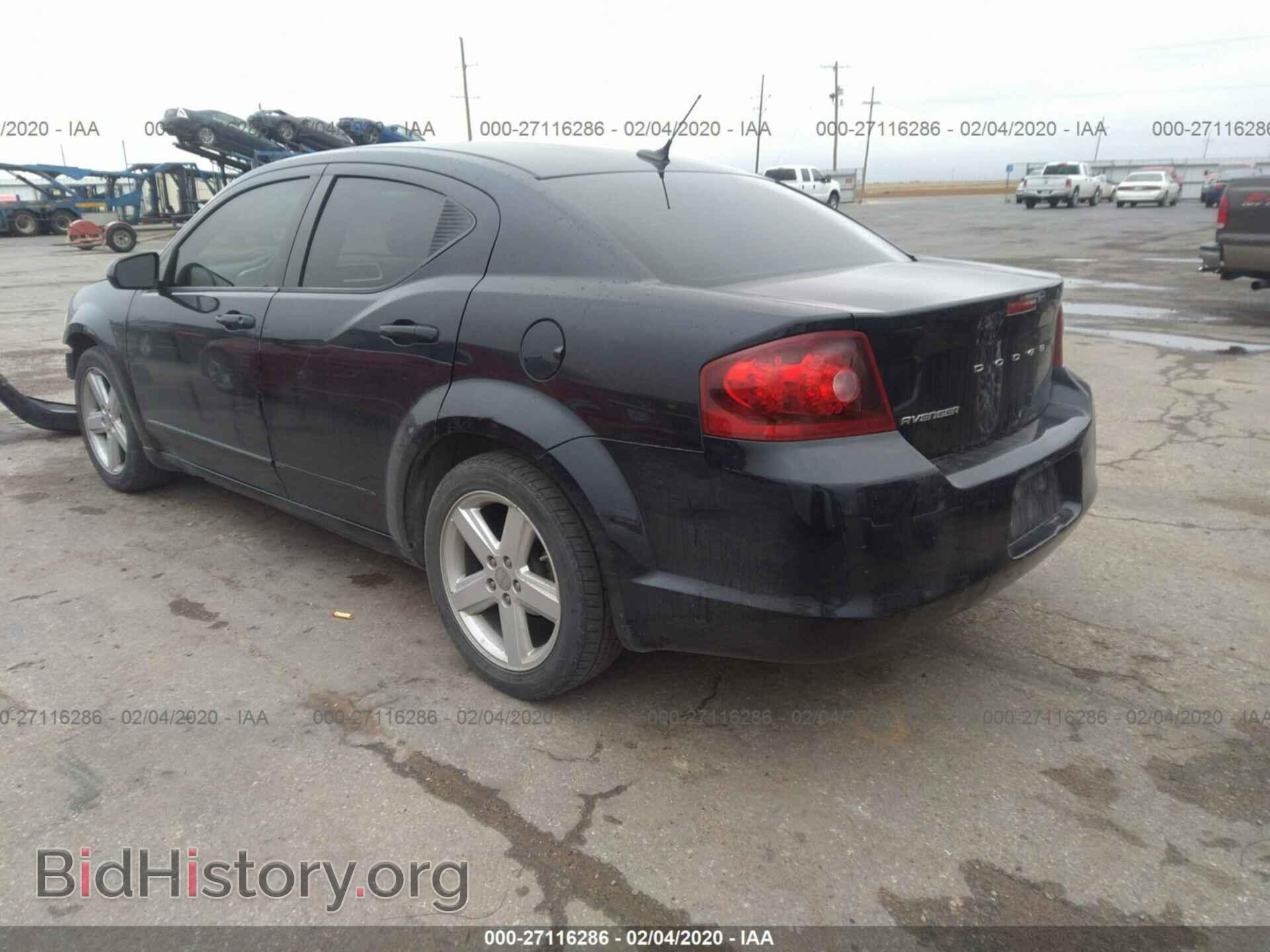 2011 DODGE AVENGER - VIN: 1B3BD1FB4BN556699 - Фото 3