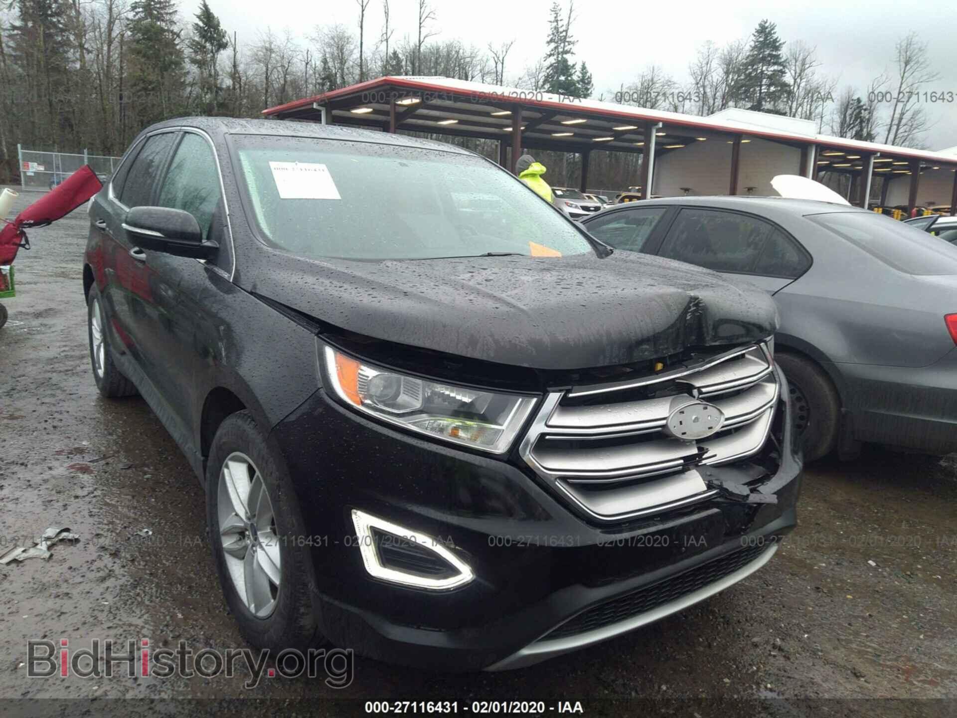 Фотография 2FMTK4J93FBB27839 - FORD EDGE 2015