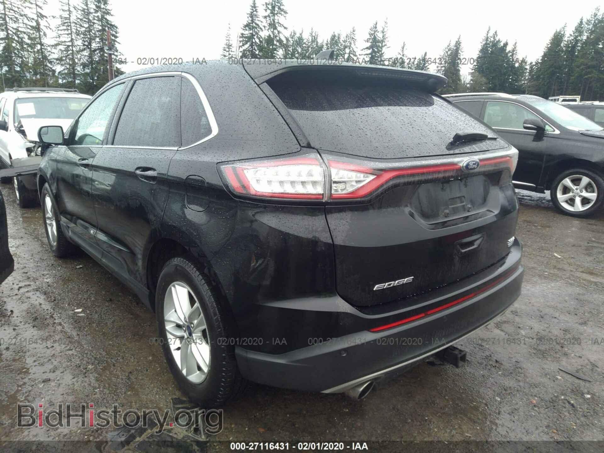 2015 FORD EDGE - VIN: 2FMTK4J93FBB27839 - Фото 3