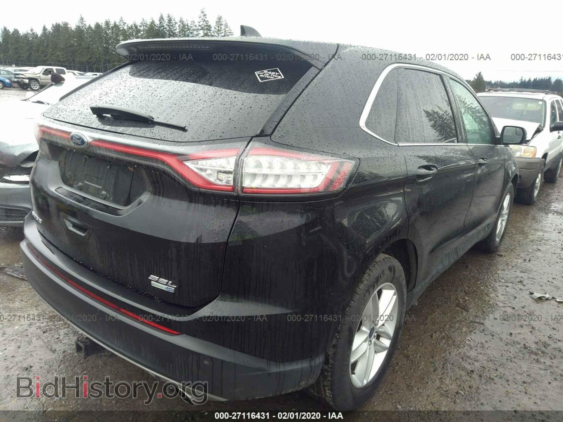 2015 FORD EDGE - VIN: 2FMTK4J93FBB27839 - Фото 4