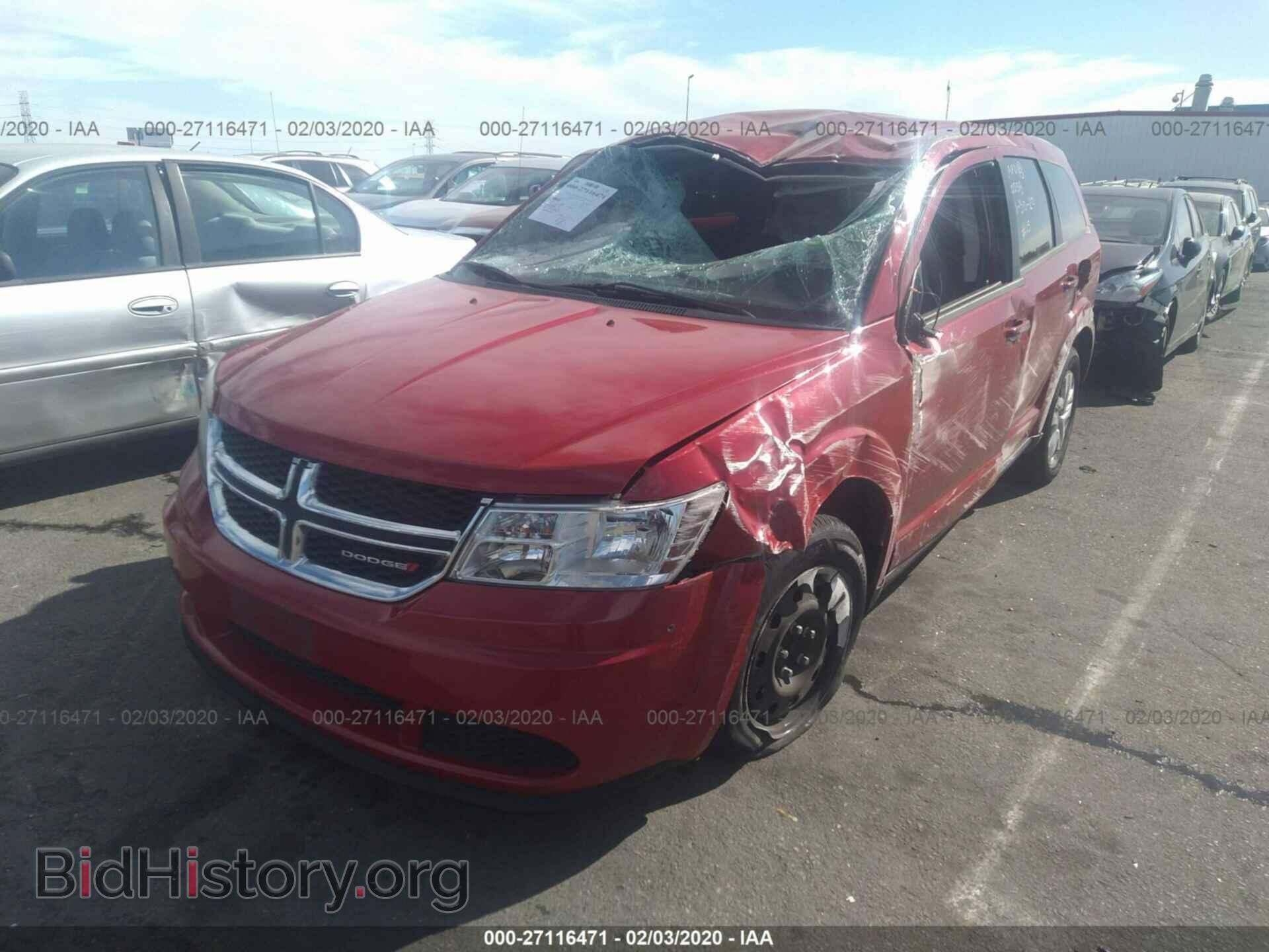 2015 DODGE JOURNEY - VIN: 3C4PDCAB1FT649810 - Photo 2