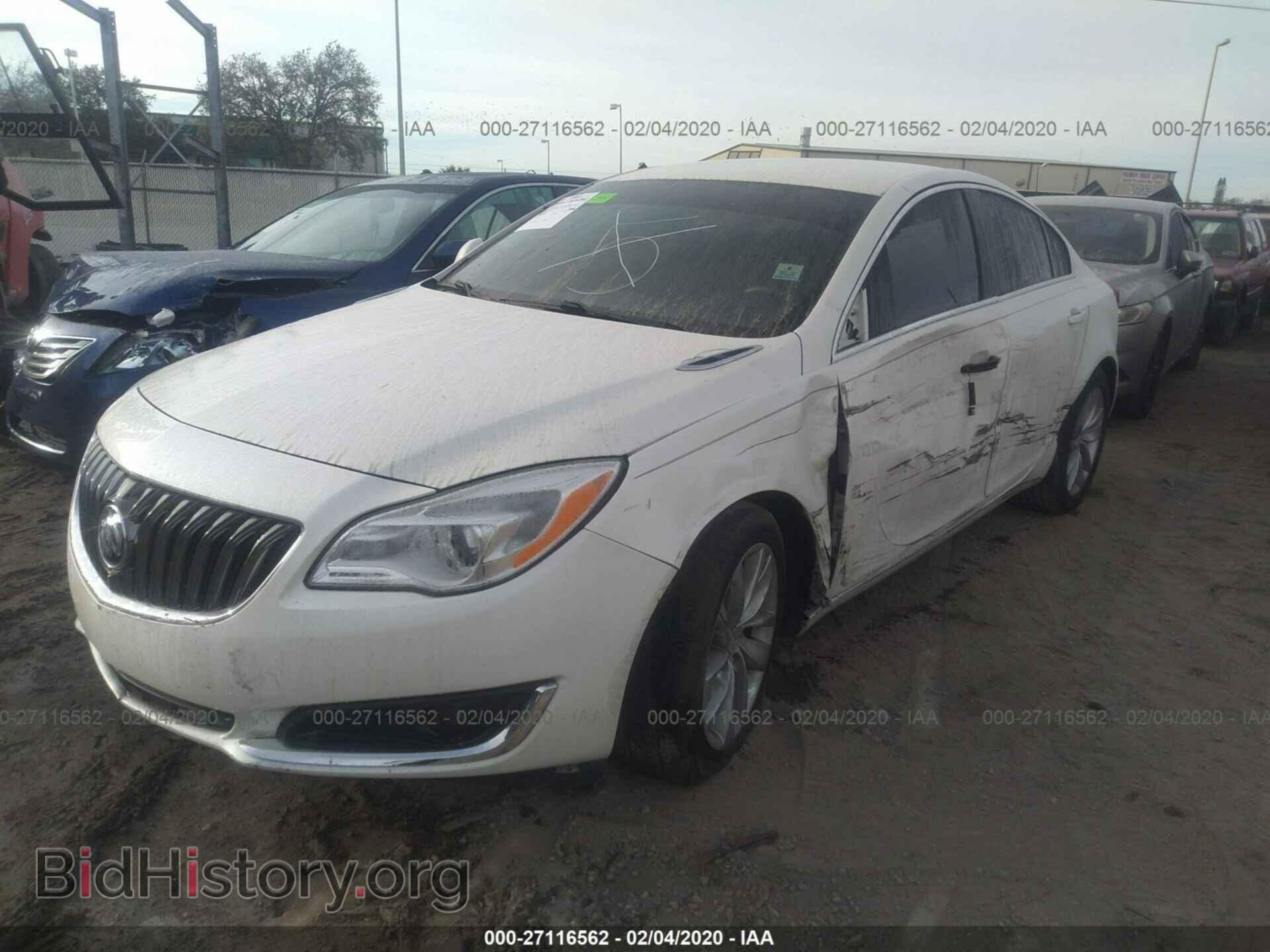 2015 BUICK REGAL - VIN: 2G4GN5EX3F9142422 - Фото 2