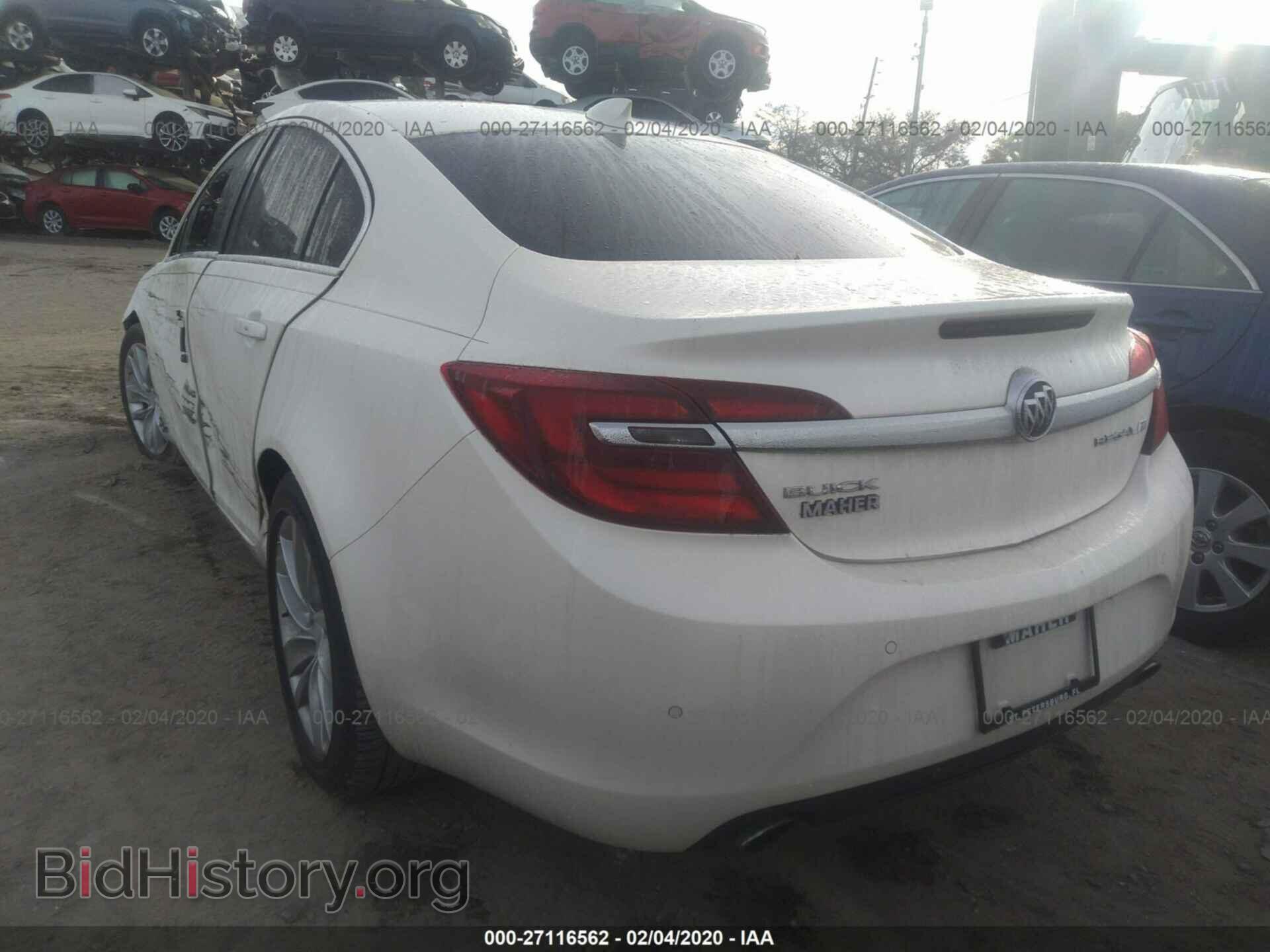 2015 BUICK REGAL - VIN: 2G4GN5EX3F9142422 - Фото 3