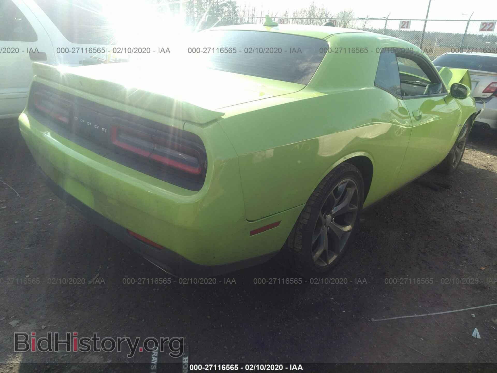 2015 DODGE CHALLENGER - VIN: 2C3CDZBT6FH707464 - Photo 4