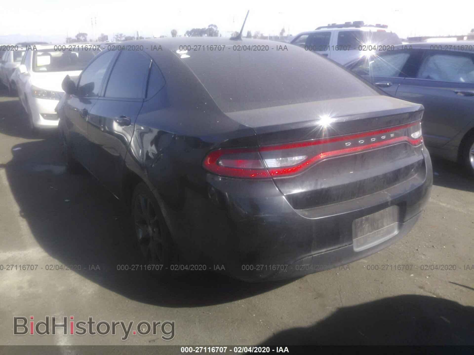 2016 DODGE DART - VIN: 1C3CDFAA6GD555652 - Фото 3