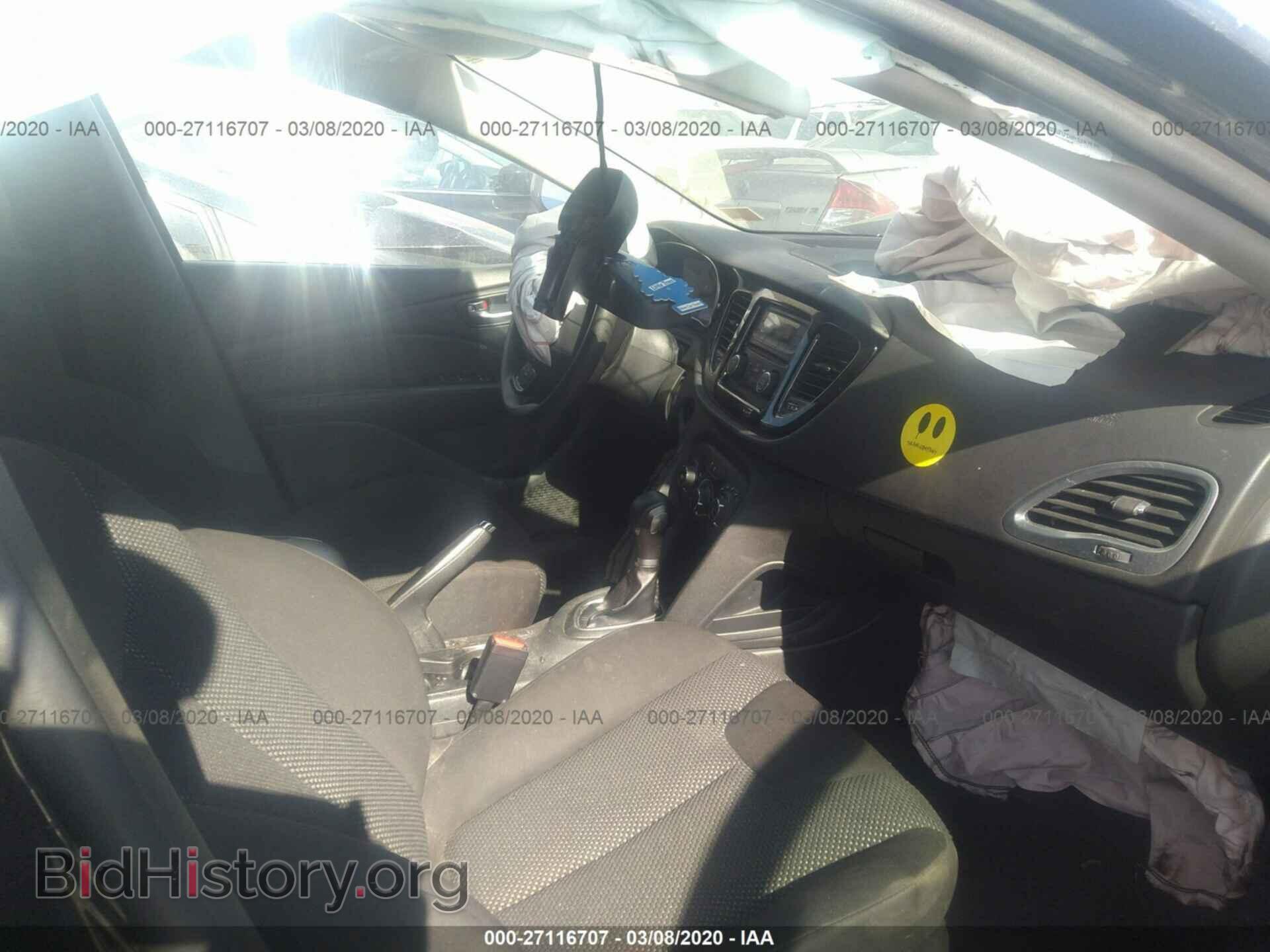 2016 DODGE DART - VIN: 1C3CDFAA6GD555652 - Фото 5