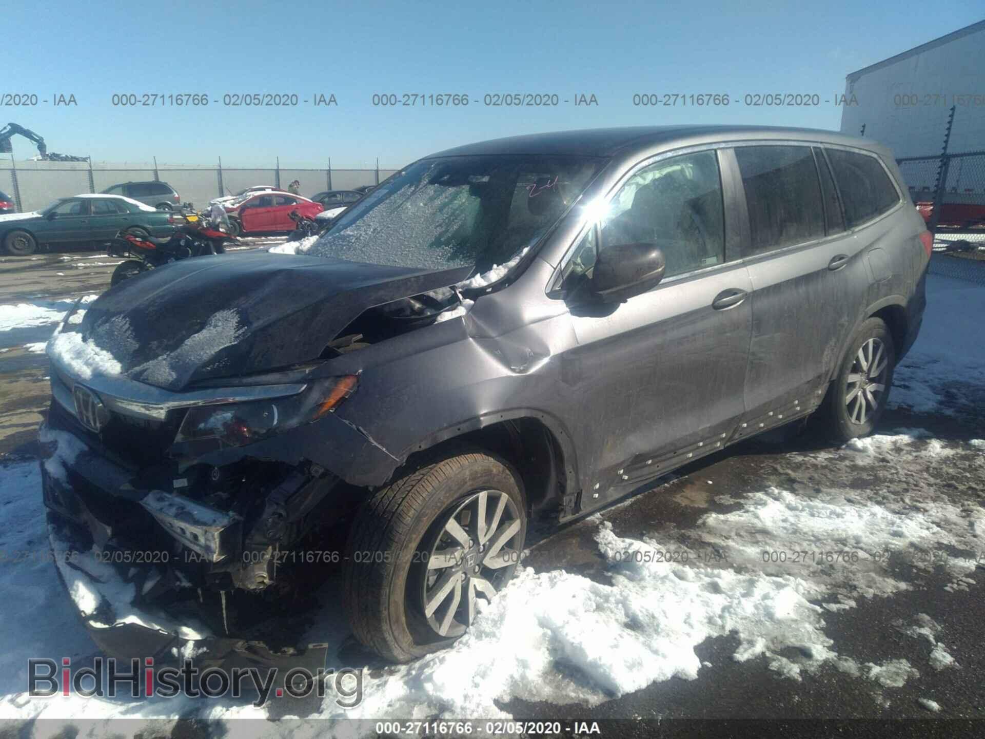 2019 HONDA PILOT - VIN: 5FNYF6H31KB099371 - Фото 2