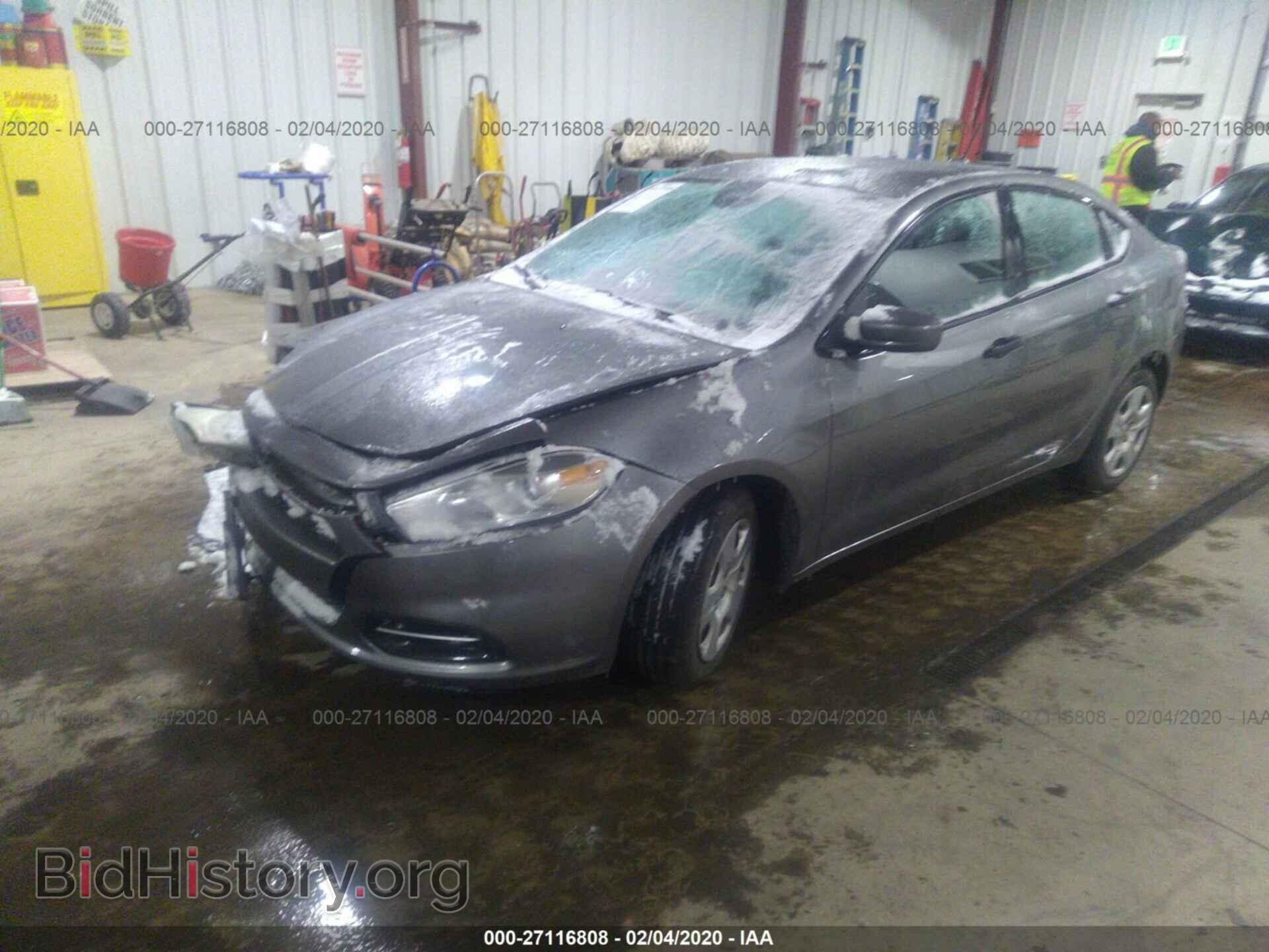 2013 DODGE DART - VIN: 1C3CDFAAXDD334907 - Фото 2