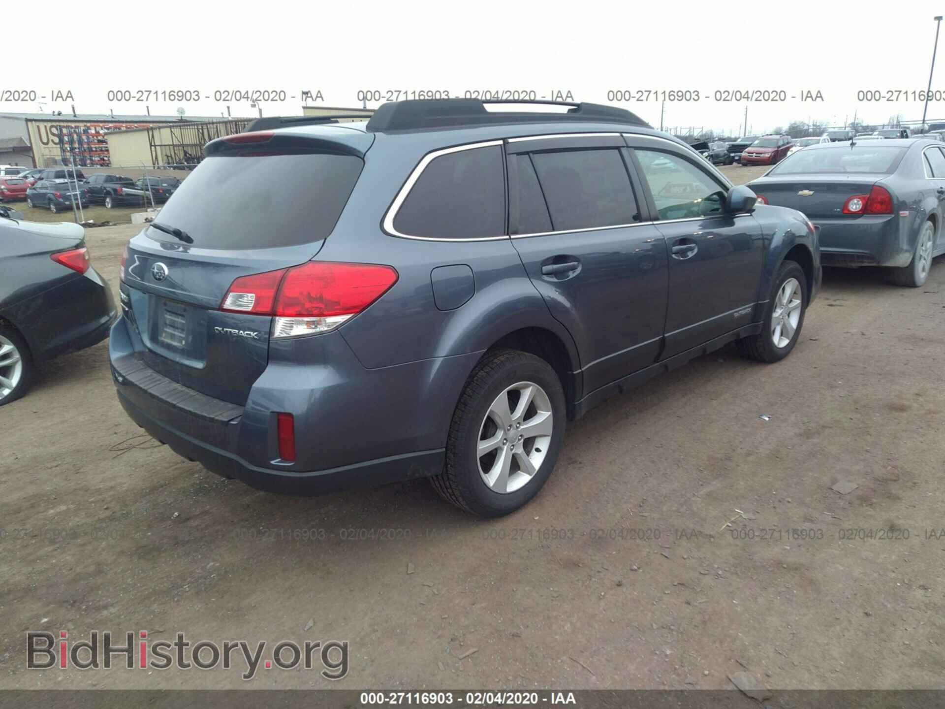 2013 SUBARU OUTBACK - VIN: 4S4BRCGC2D3267334 - Фото 4