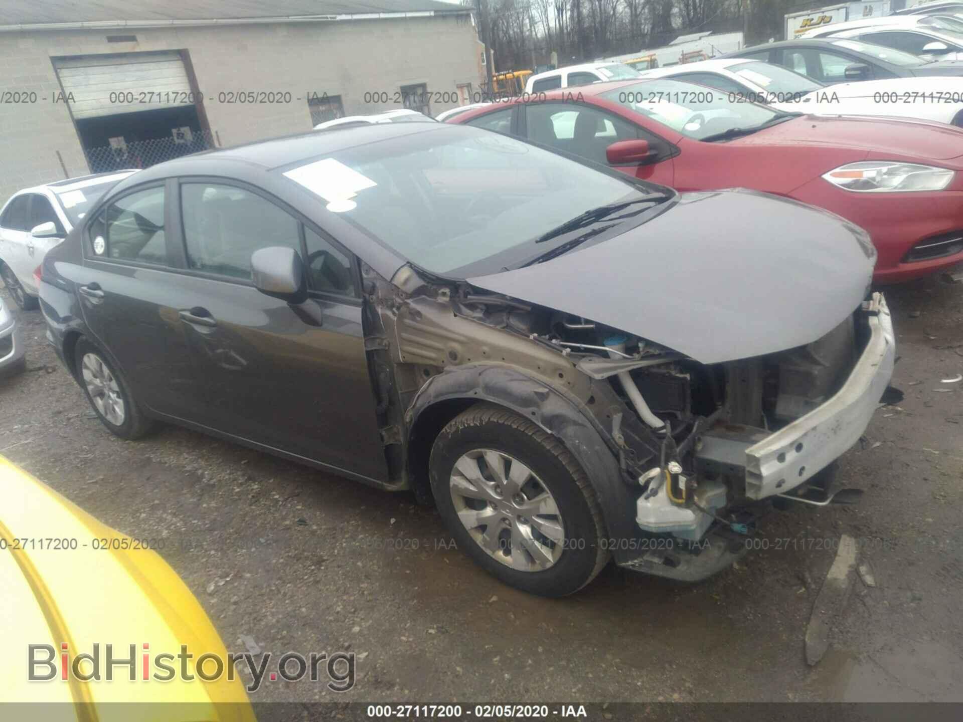 Photo 2HGFB2F57CH609834 - HONDA CIVIC 2012