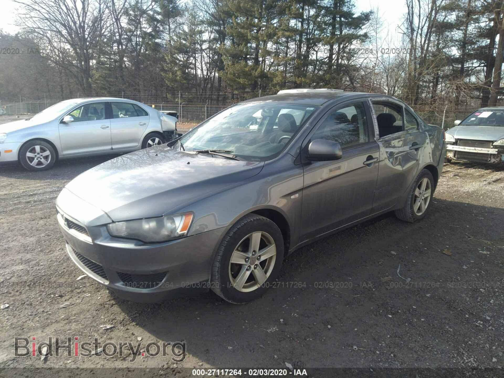 2008 MITSUBISHI LANCER - VIN: JA3AU26U38U042146 - Фото 2