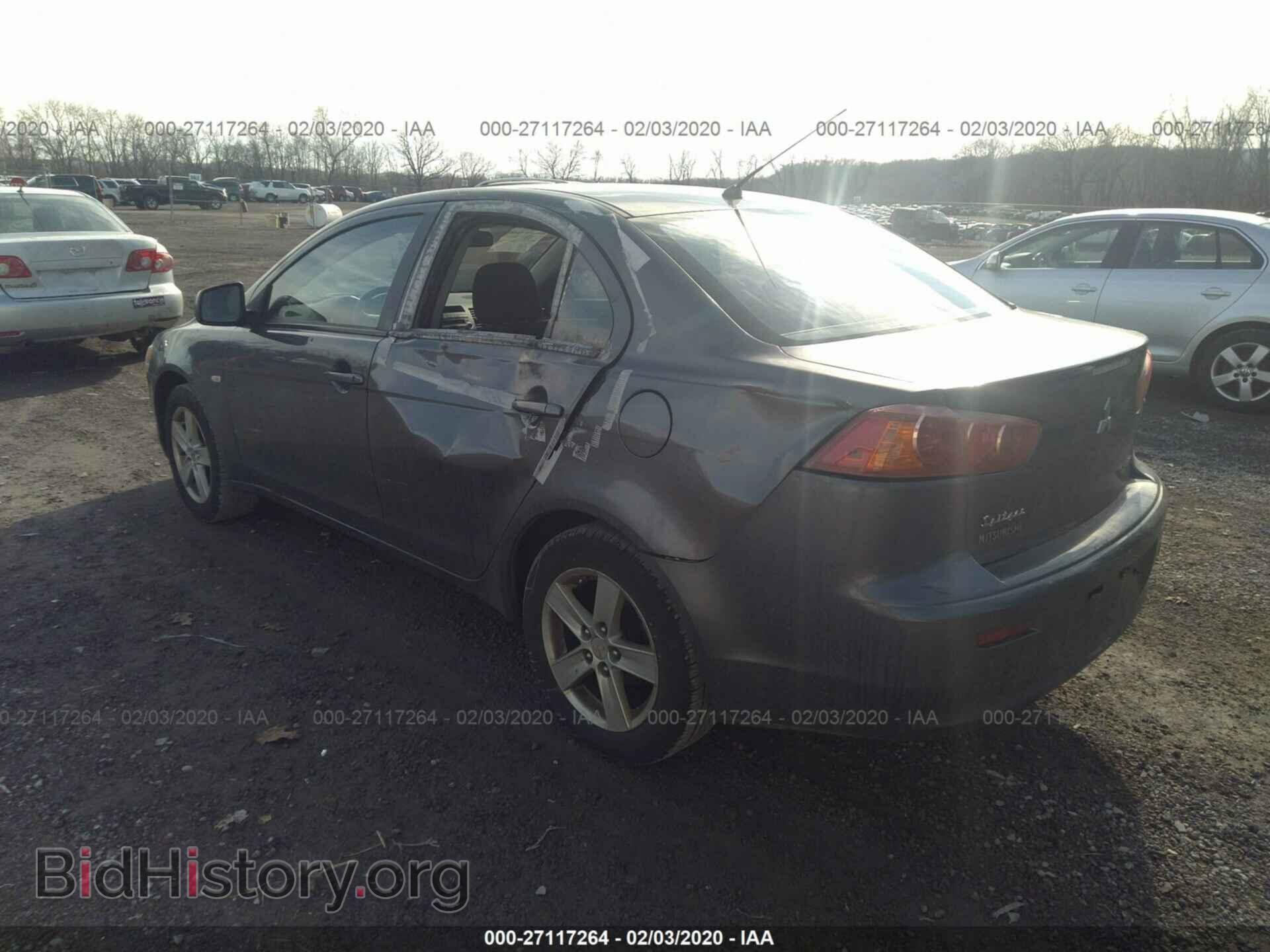 2008 MITSUBISHI LANCER - VIN: JA3AU26U38U042146 - Фото 3
