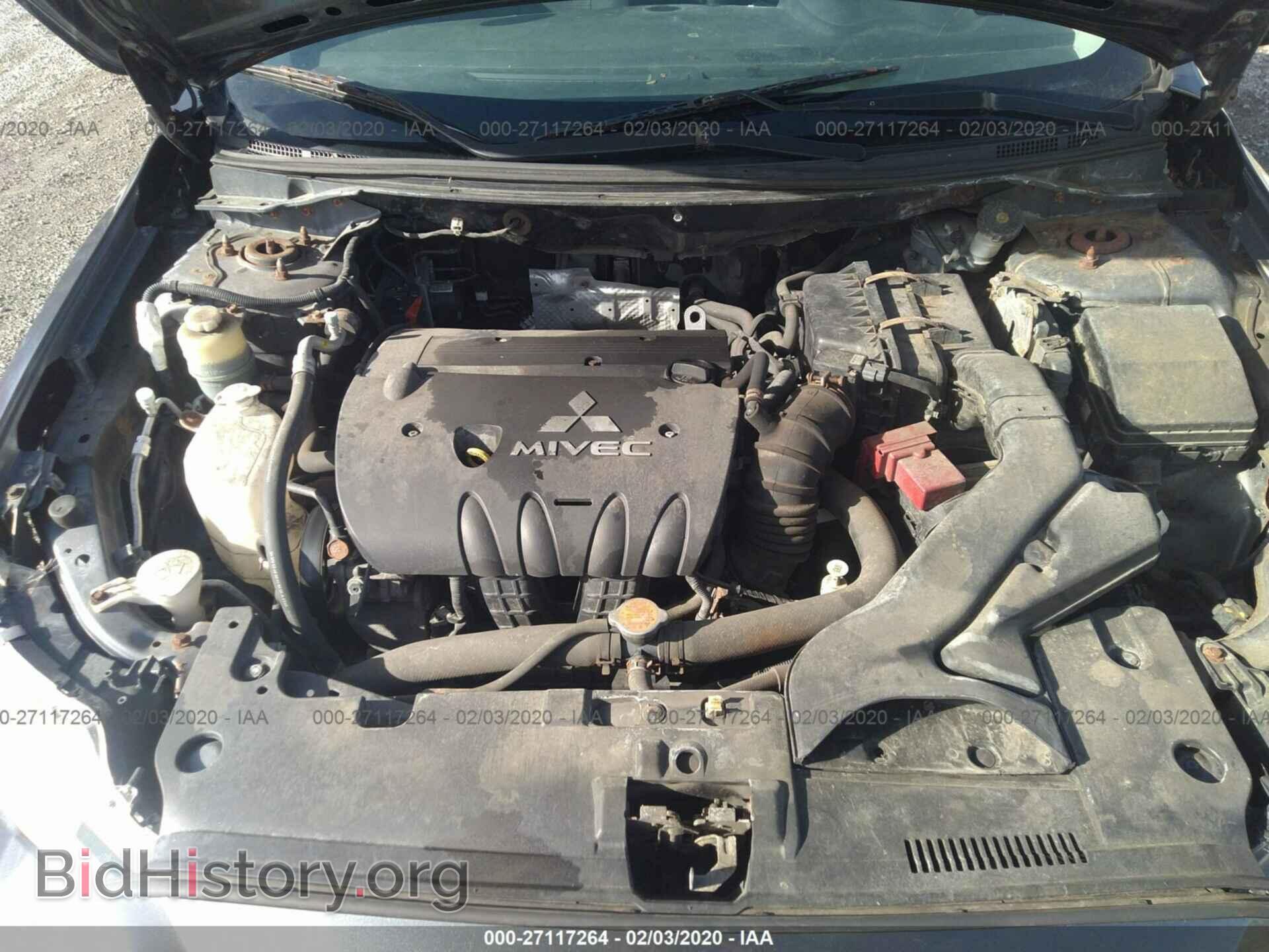 2008 MITSUBISHI LANCER - VIN: JA3AU26U38U042146 - Фото 9