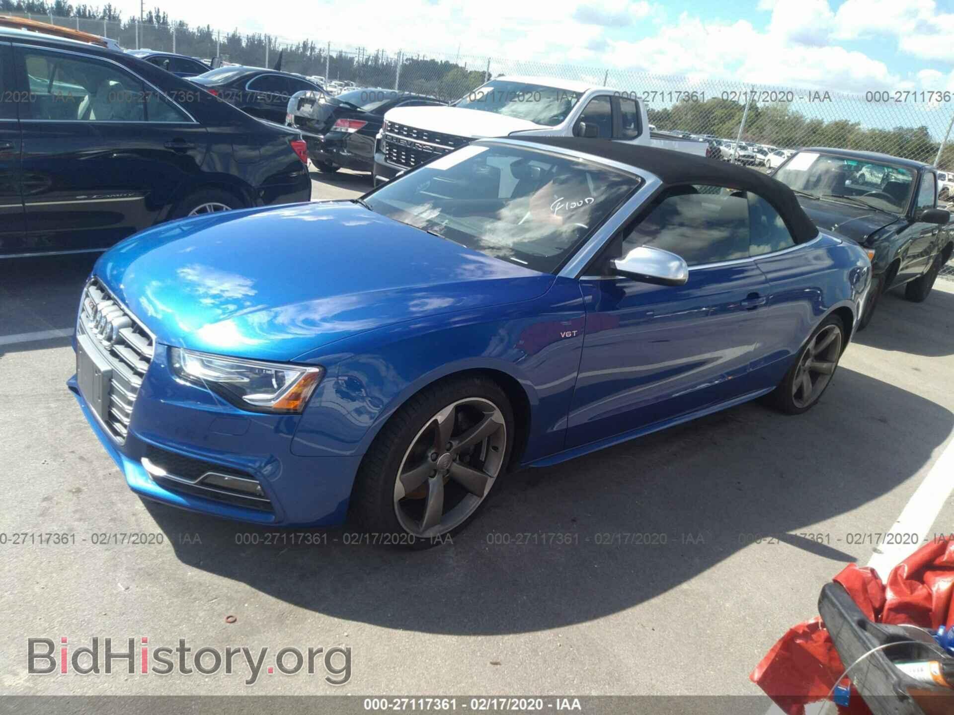 2017 AUDI S5 - VIN: WAUC4AFHXHN004038 - Фото 2