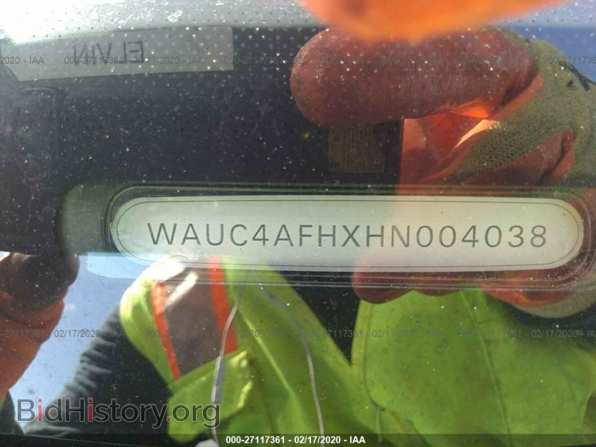 2017 AUDI S5 - VIN: WAUC4AFHXHN004038 - Фото 9