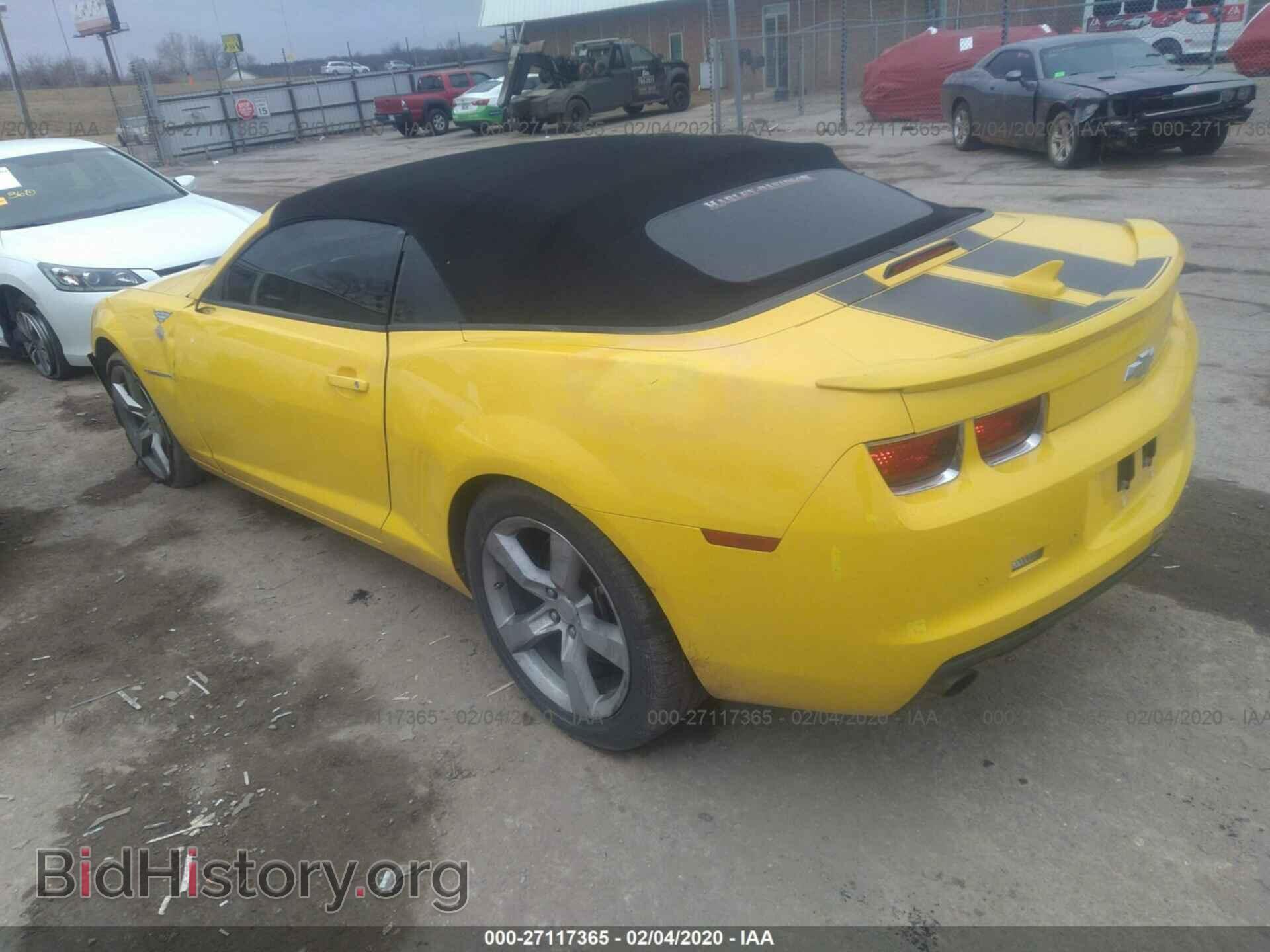 2011 CHEVROLET CAMARO - VIN: 2G1FC3DD1B9201763 - Фото 3