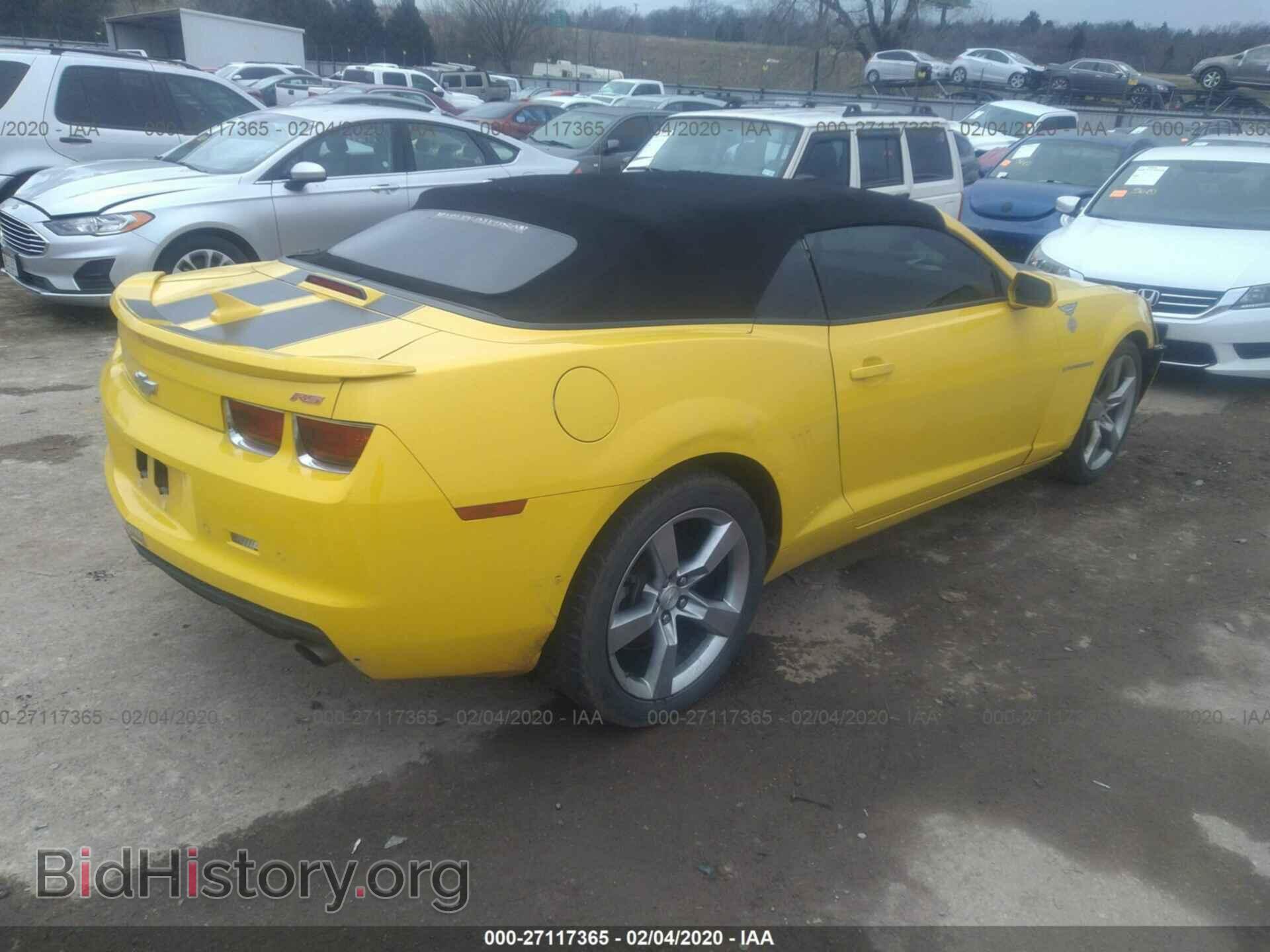 2011 CHEVROLET CAMARO - VIN: 2G1FC3DD1B9201763 - Фото 4