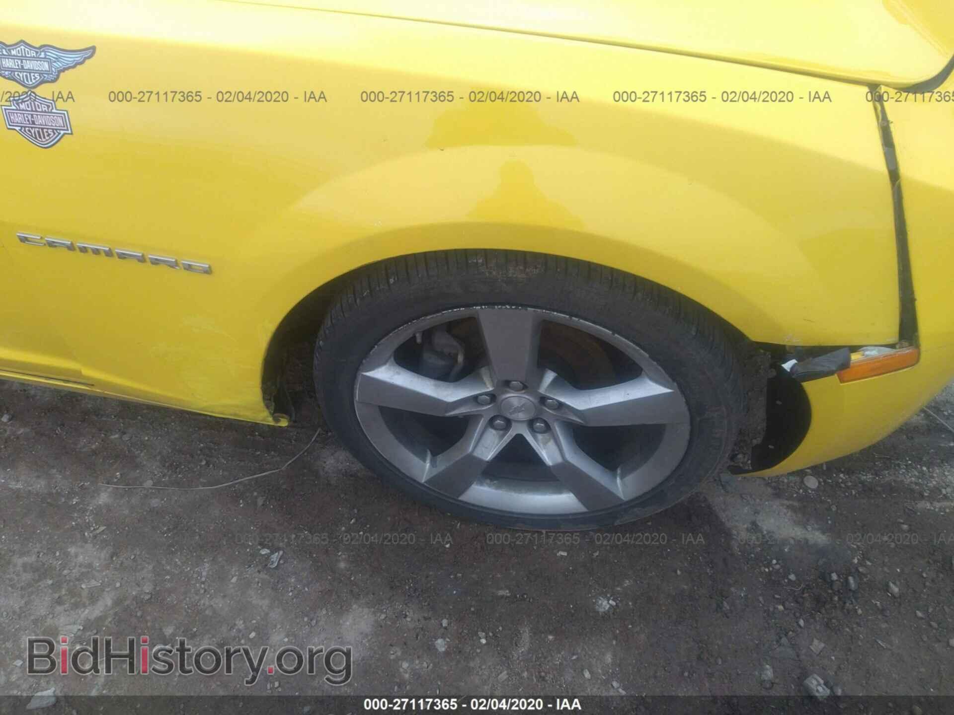 2011 CHEVROLET CAMARO - VIN: 2G1FC3DD1B9201763 - Фото 6