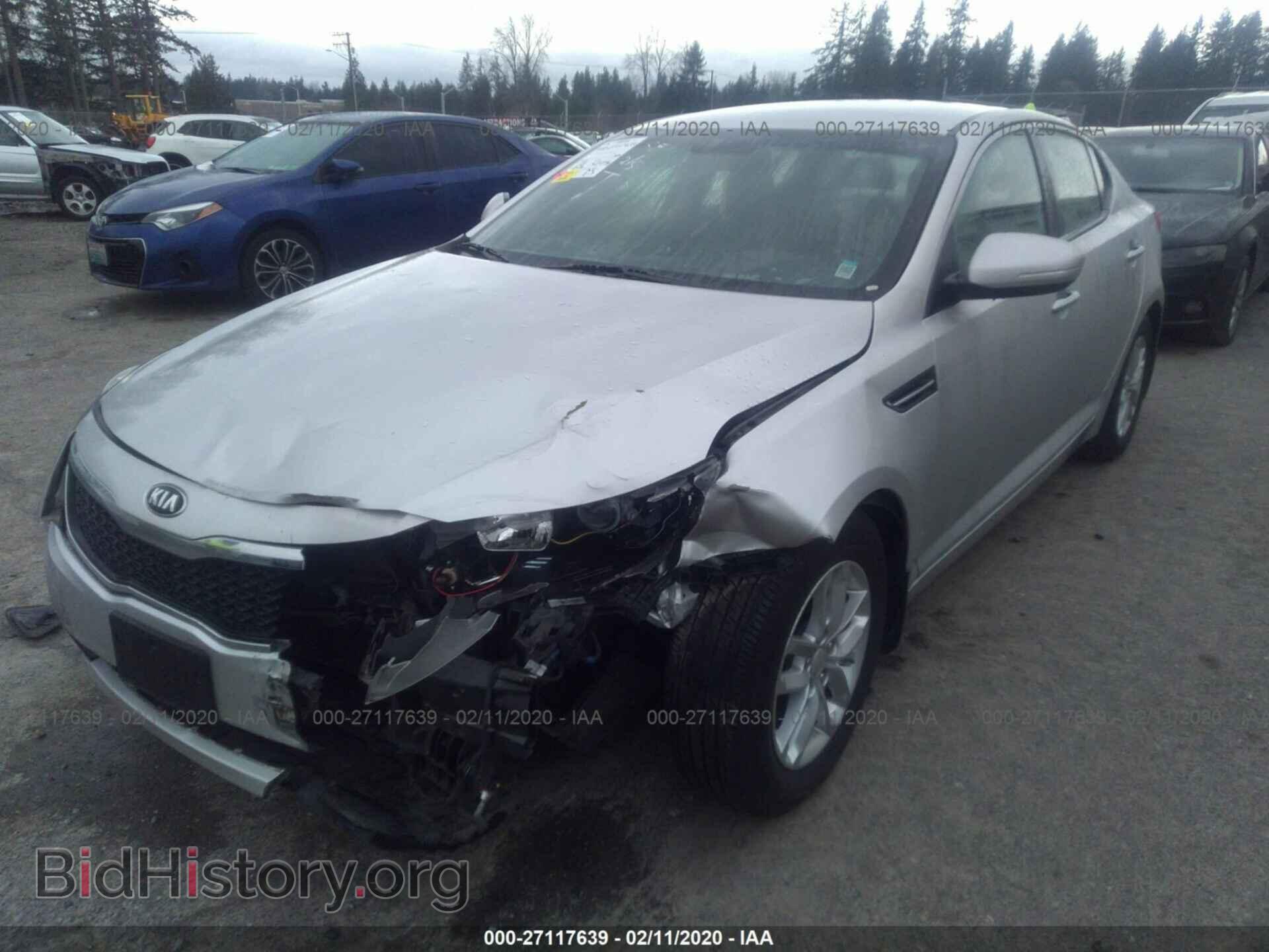 2013 KIA OPTIMA - VIN: KNAGM4A71D5380896 - Photo 2