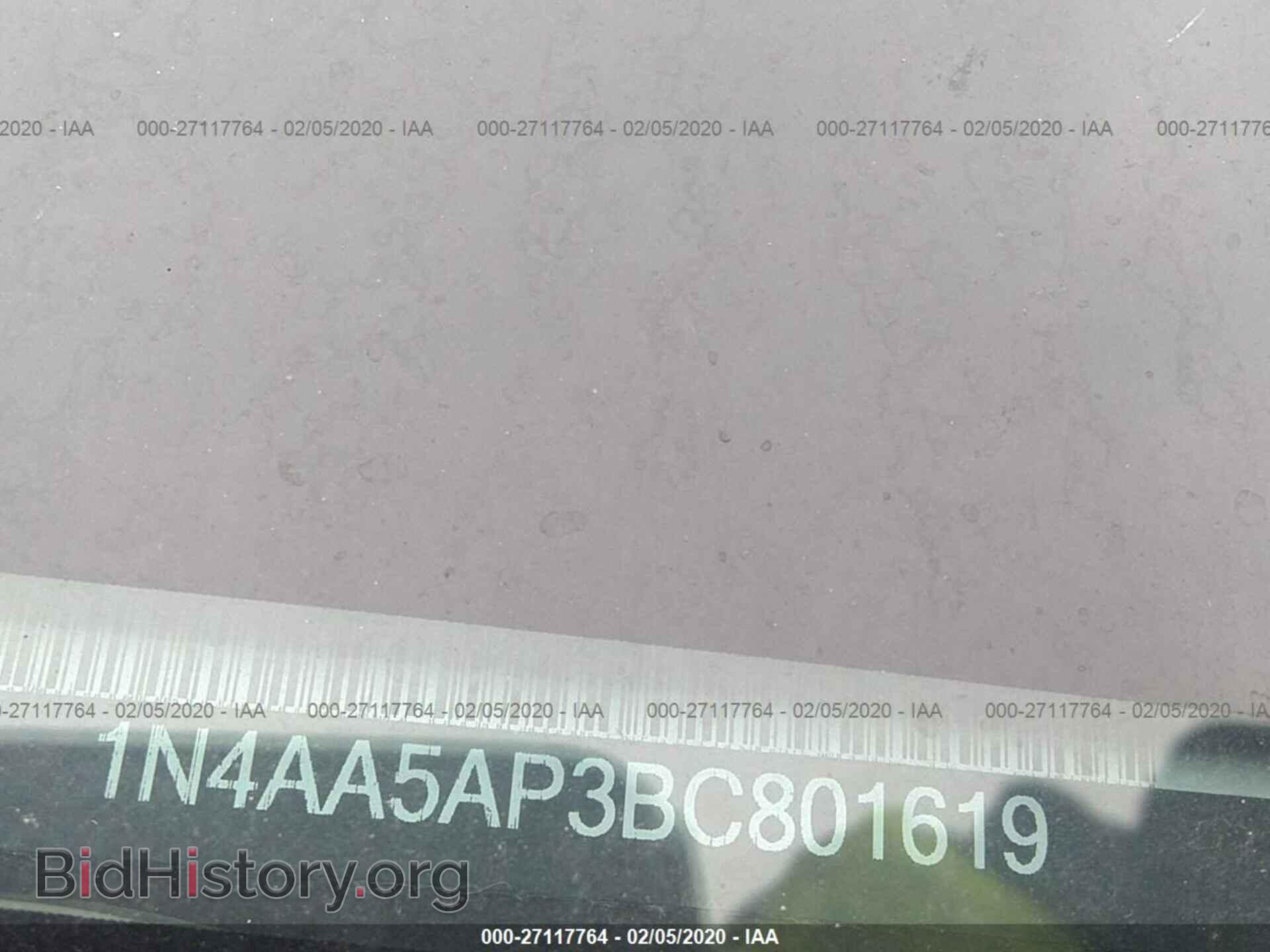 2011 NISSAN MAXIMA - VIN: 1N4AA5AP3BC801619 - Фото 8