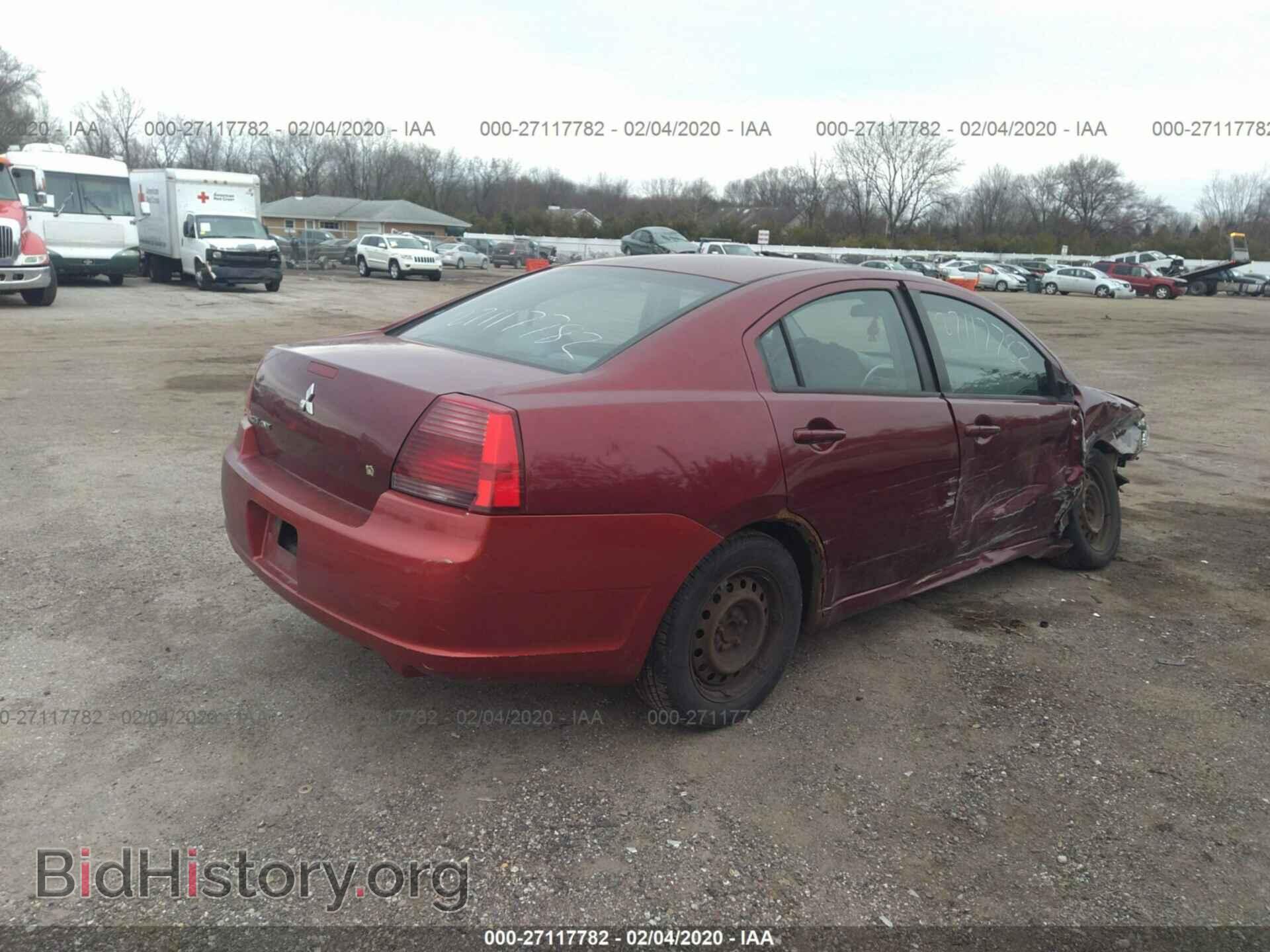 2007 MITSUBISHI GALANT - VIN: 4A3AB36F77E080659 - Фото 4