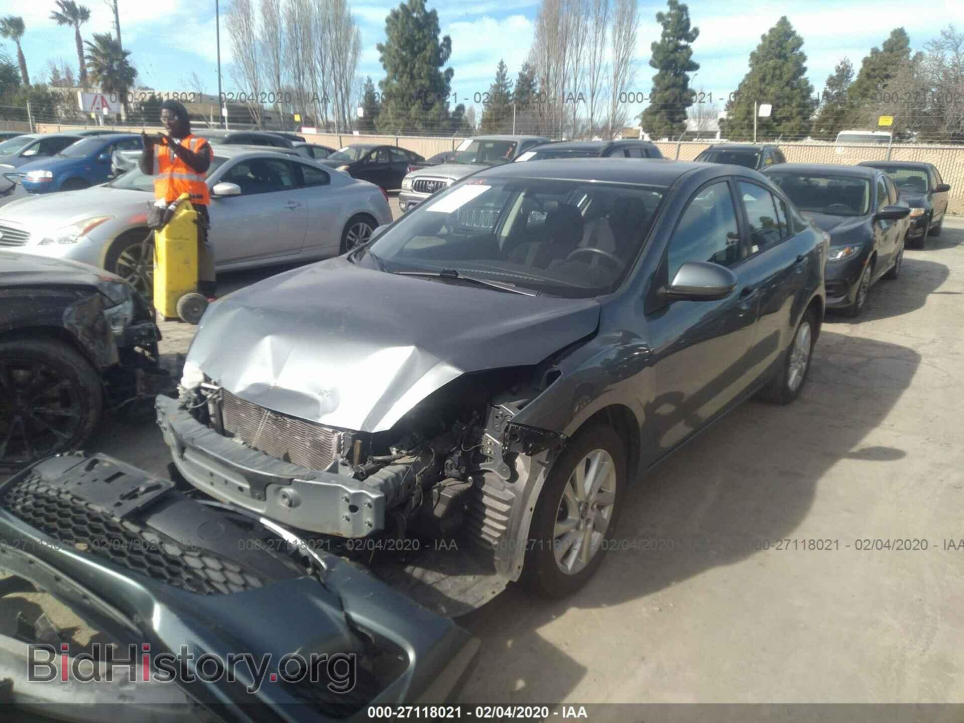 2013 MAZDA 3 - VIN: JM1BL1VP8D1736177 - Фото 2