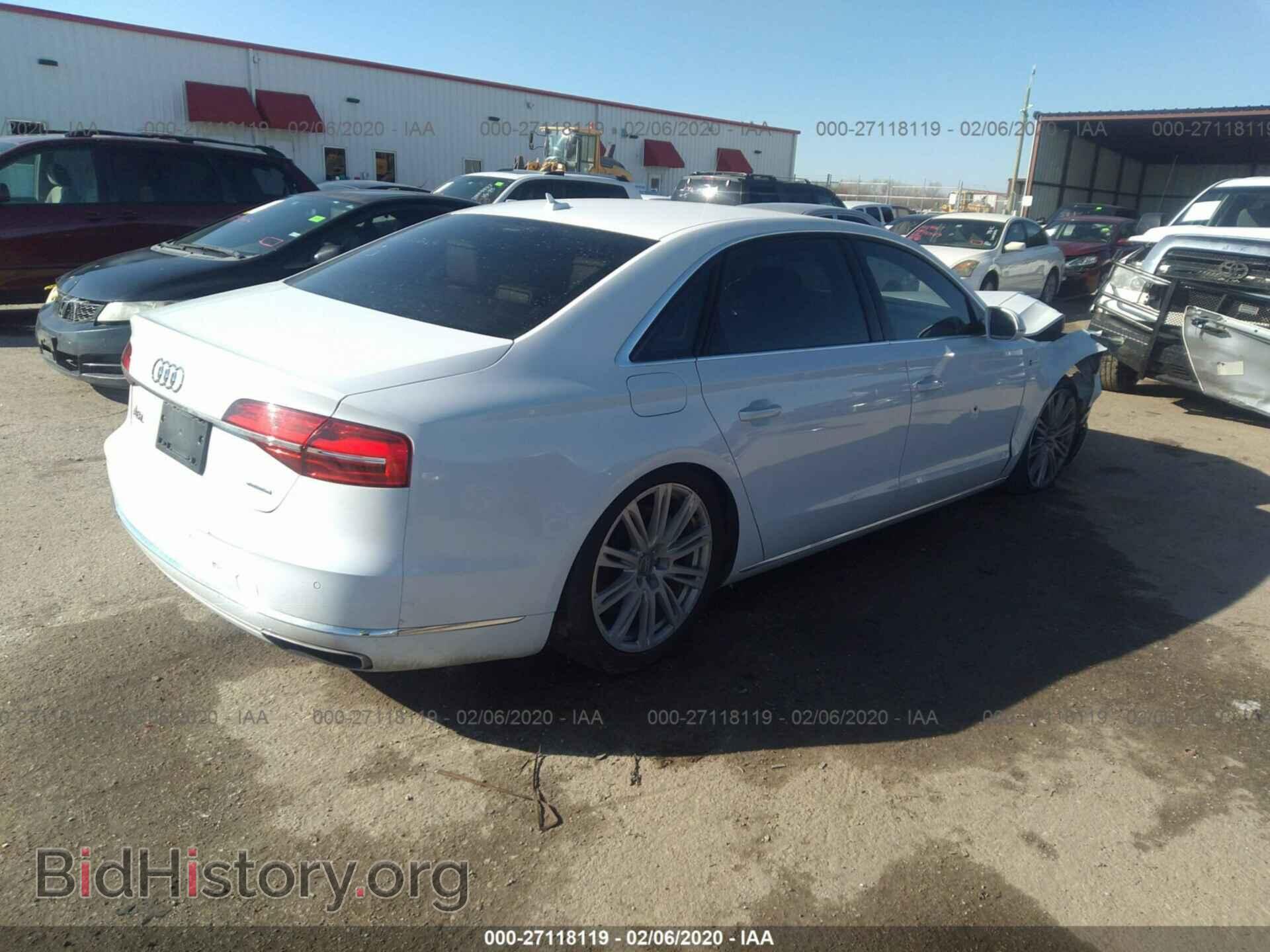 2015 AUDI A8 - VIN: WAU3GAFD2FN018890 - Фото 4