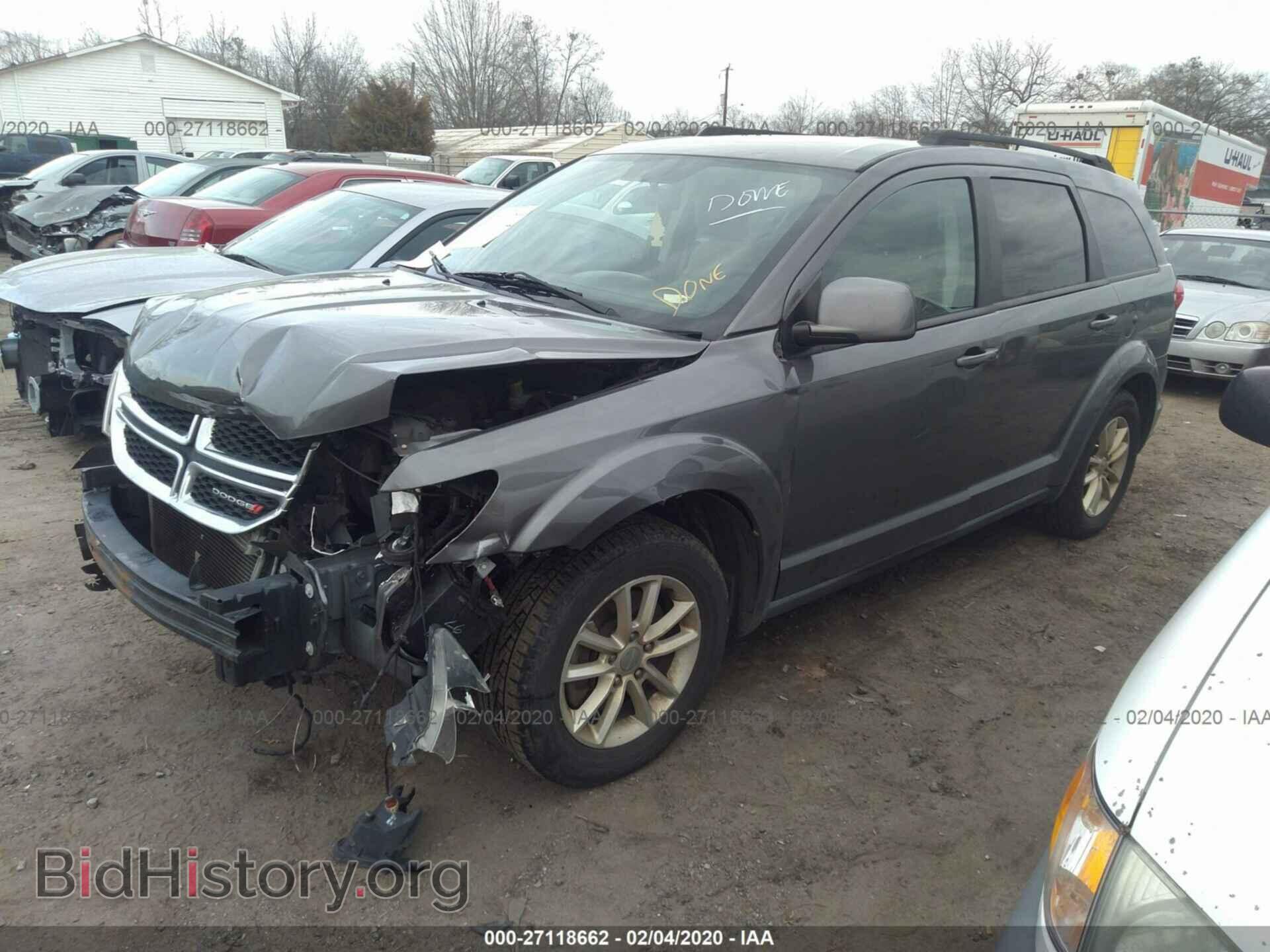 2013 DODGE JOURNEY - VIN: 3C4PDCBG1DT590409 - Фото 2