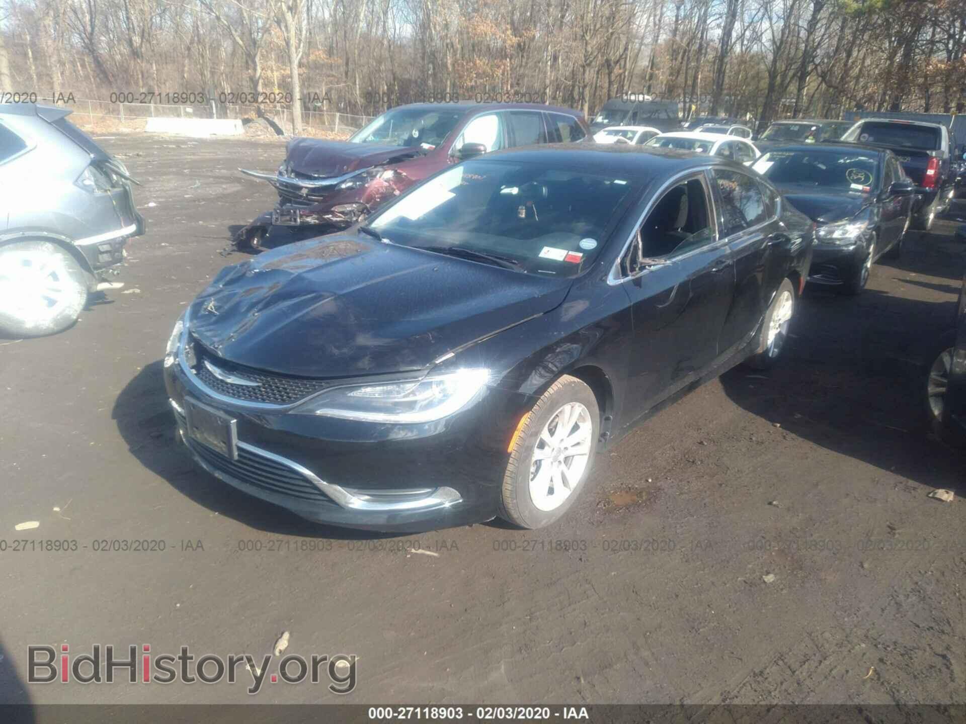 2015 CHRYSLER 200 - VIN: 1C3CCCAB3FN716817 - Фото 2