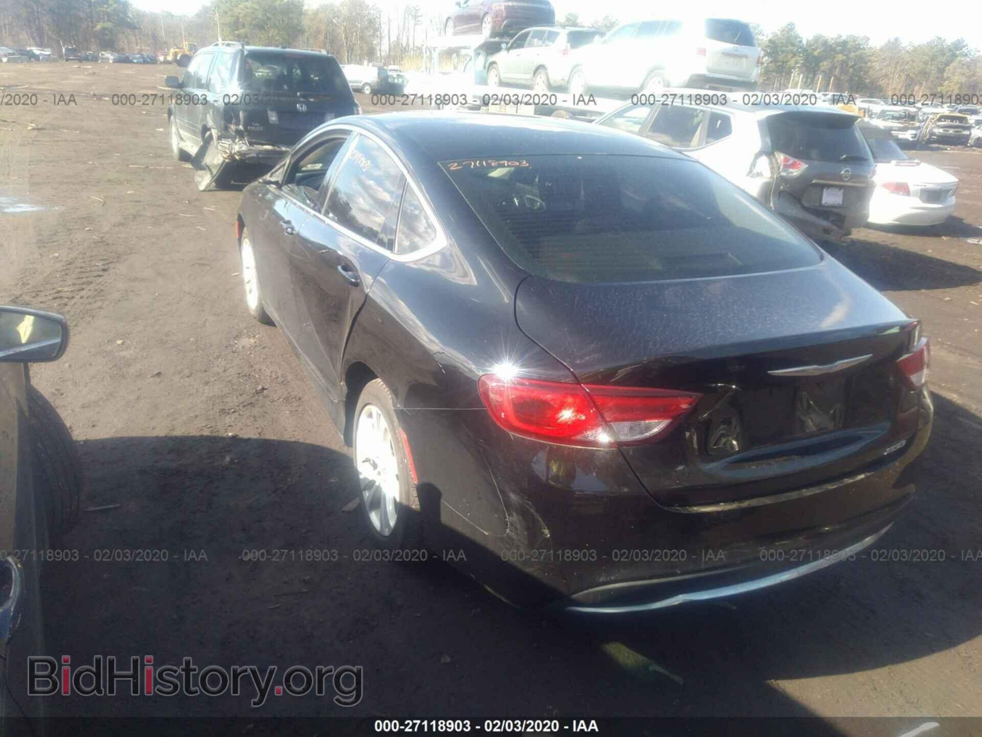 2015 CHRYSLER 200 - VIN: 1C3CCCAB3FN716817 - Фото 3