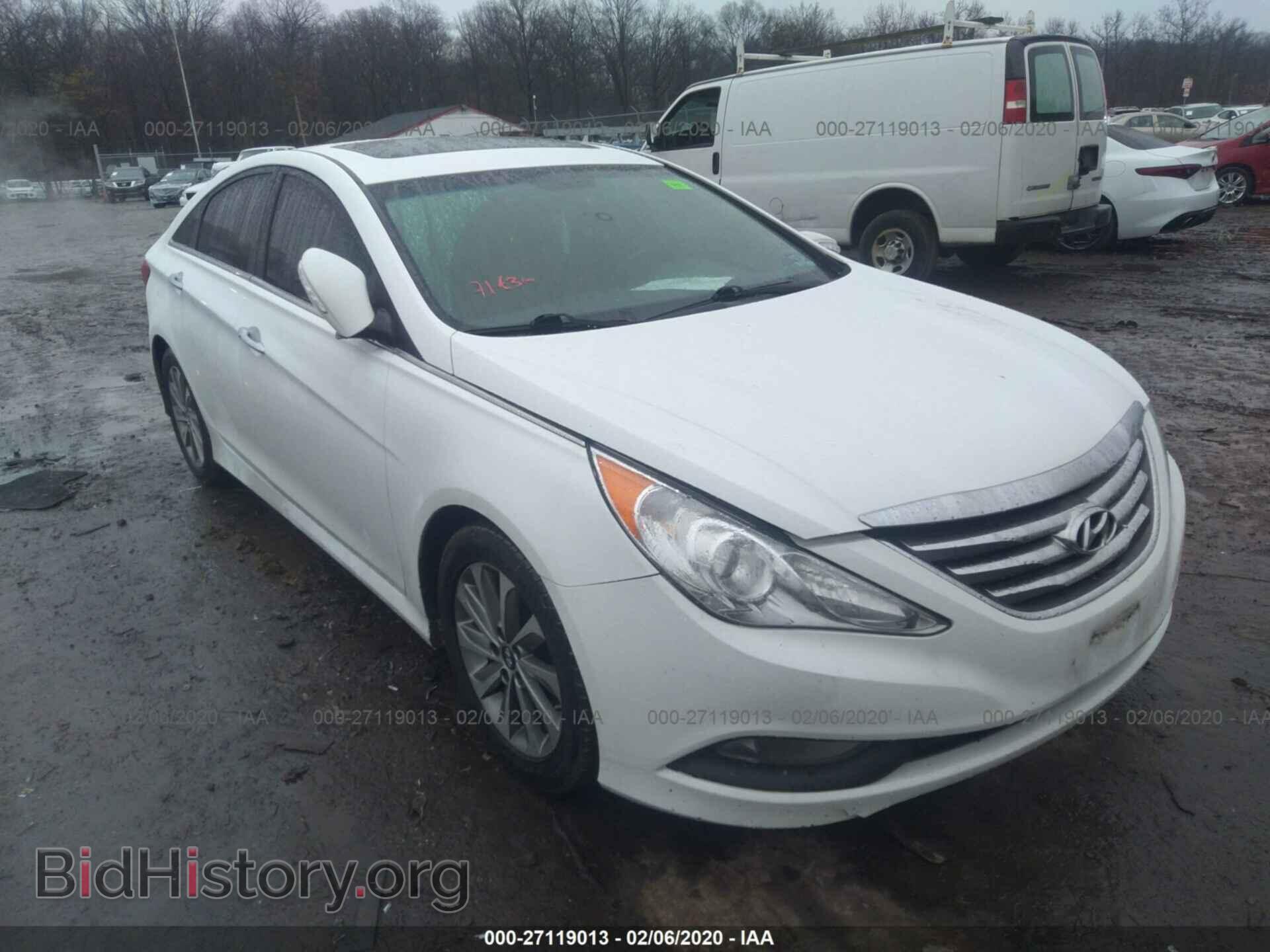 Photo 5NPEC4AC8EH866567 - HYUNDAI SONATA 2014