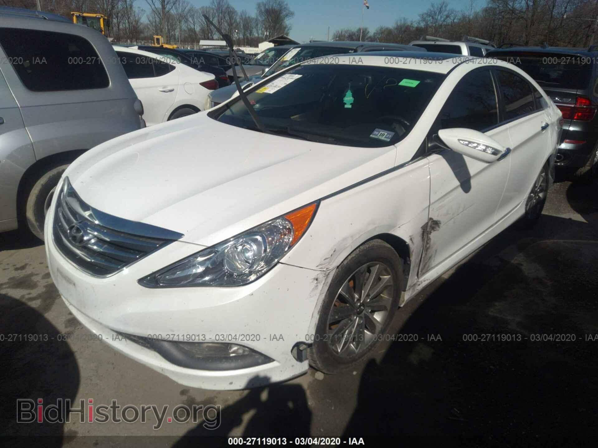2014 HYUNDAI SONATA - VIN: 5NPEC4AC8EH866567 - Photo 2