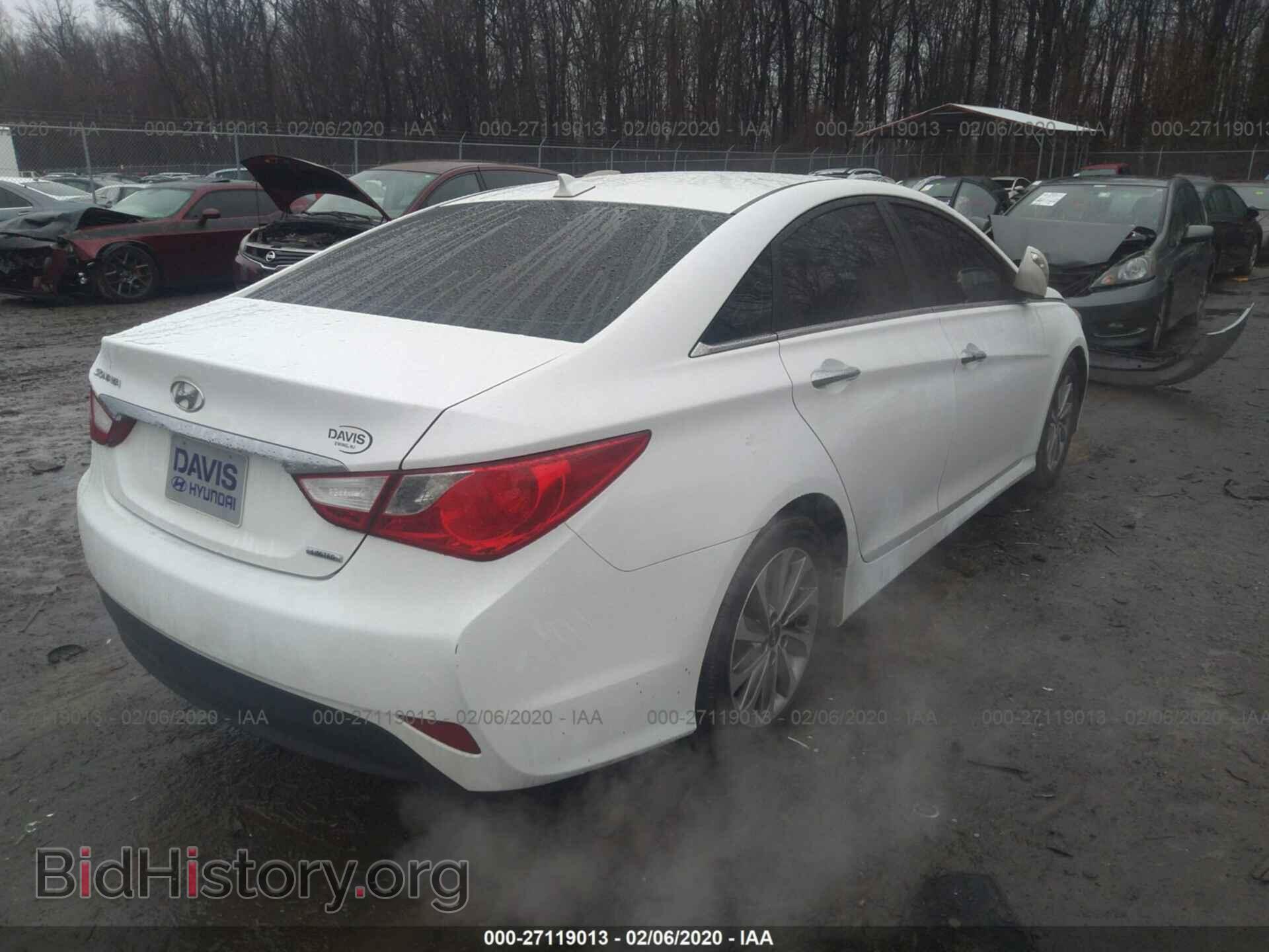 2014 HYUNDAI SONATA - VIN: 5NPEC4AC8EH866567 - Photo 4